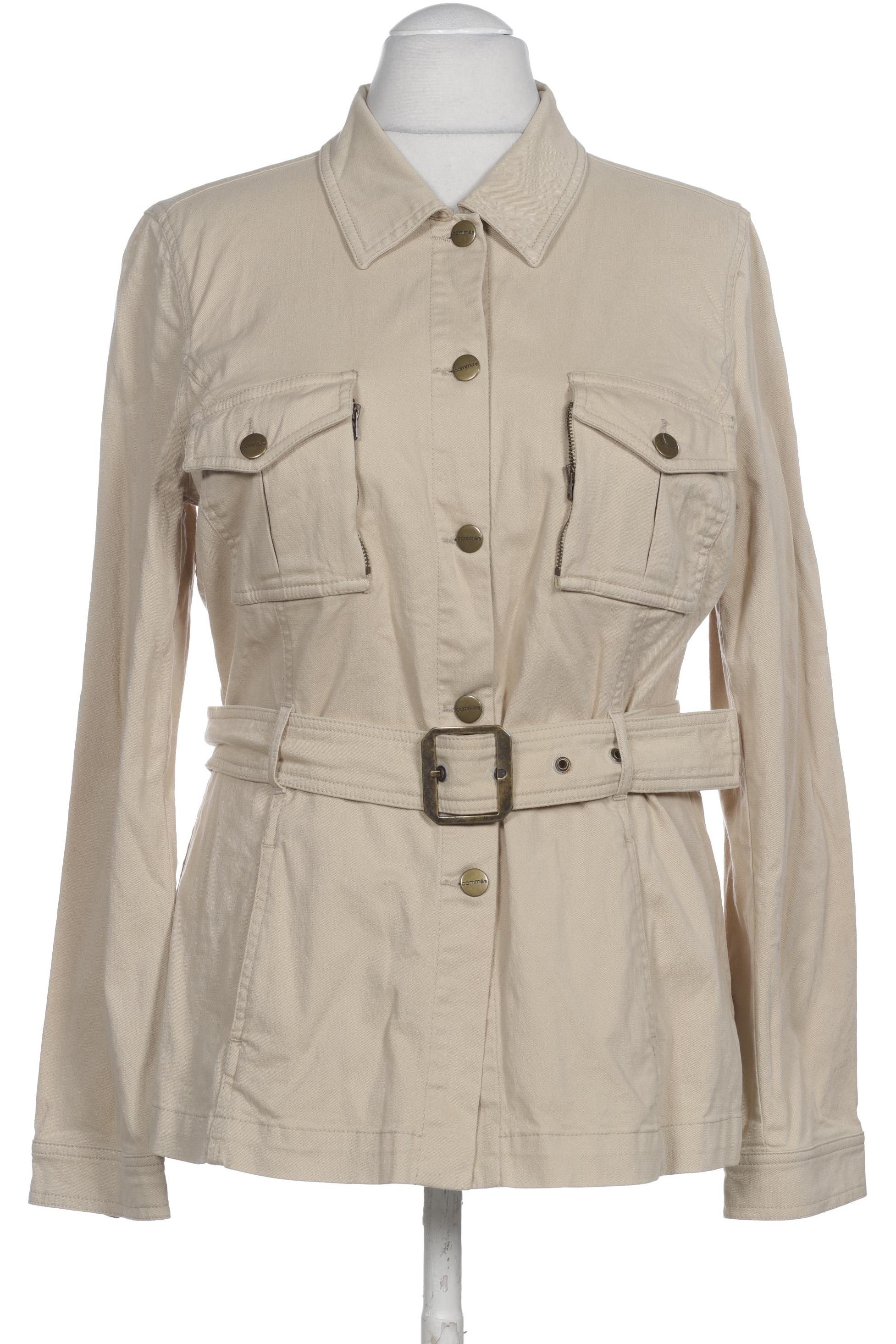 

Comma Damen Jacke, beige, Gr. 42