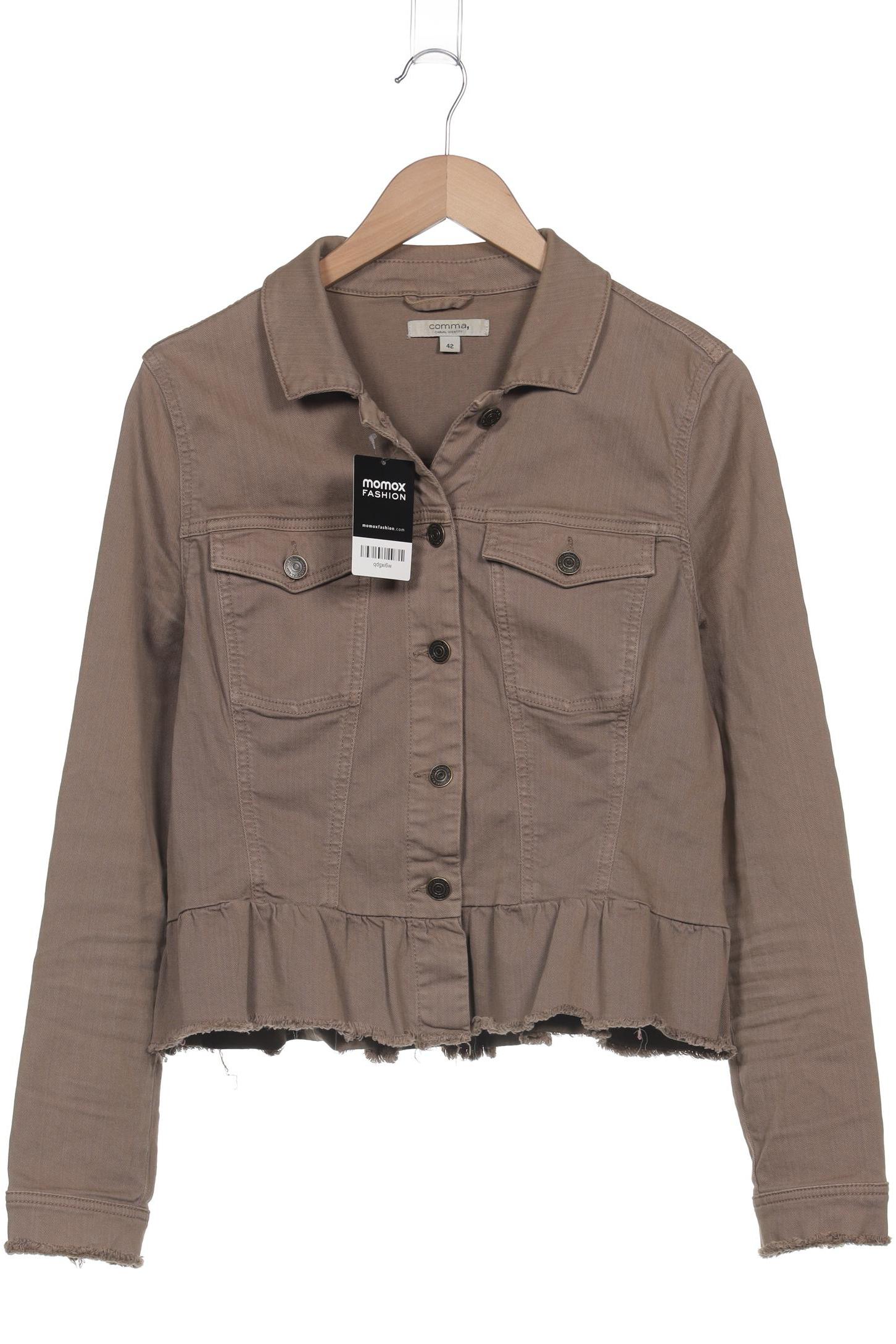 

Comma Damen Jacke, braun, Gr. 42