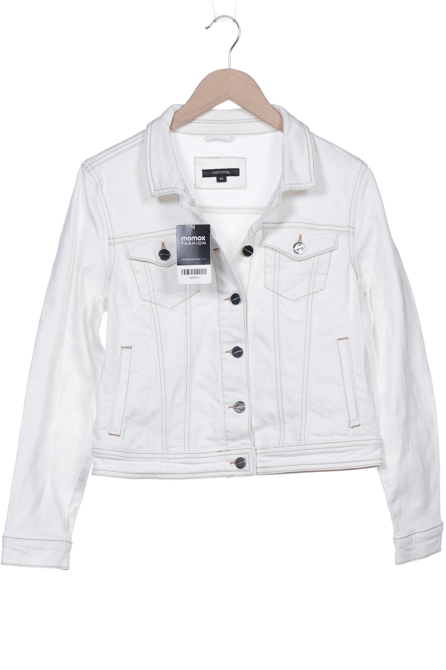 

Comma Damen Jacke, cremeweiß, Gr. 36