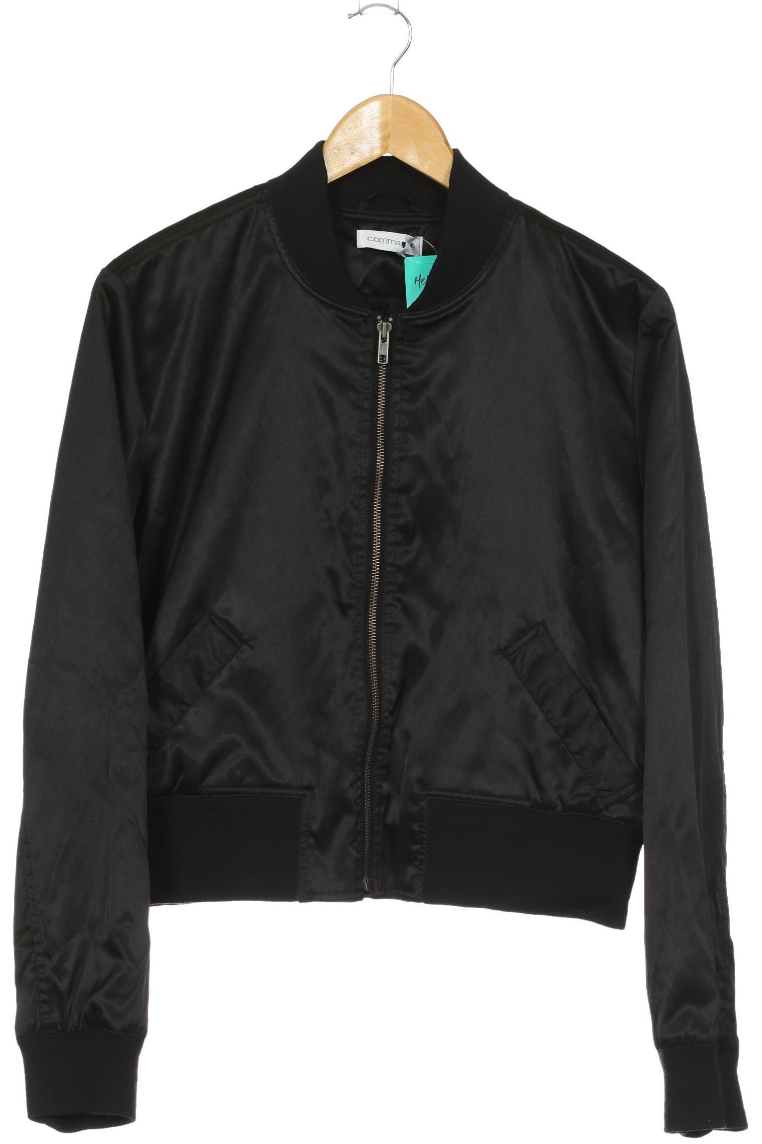 

Comma Damen Jacke, schwarz, Gr. 40