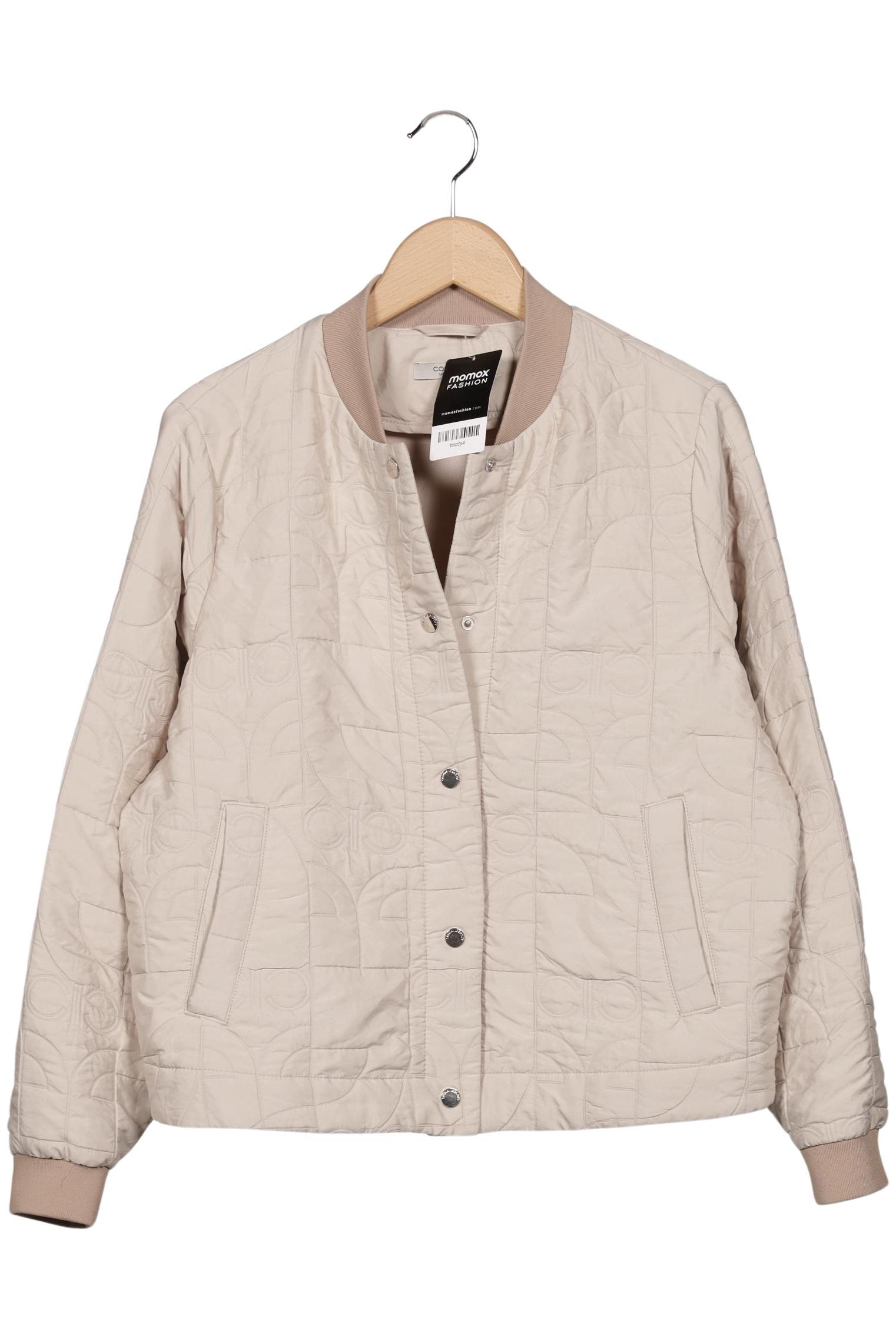 

Comma Damen Jacke, beige, Gr. 38