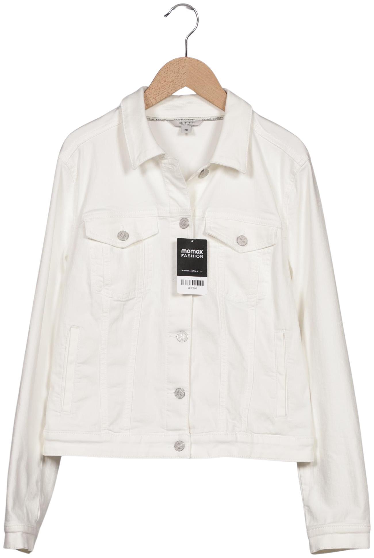 

Comma Damen Jacke, weiß, Gr. 38