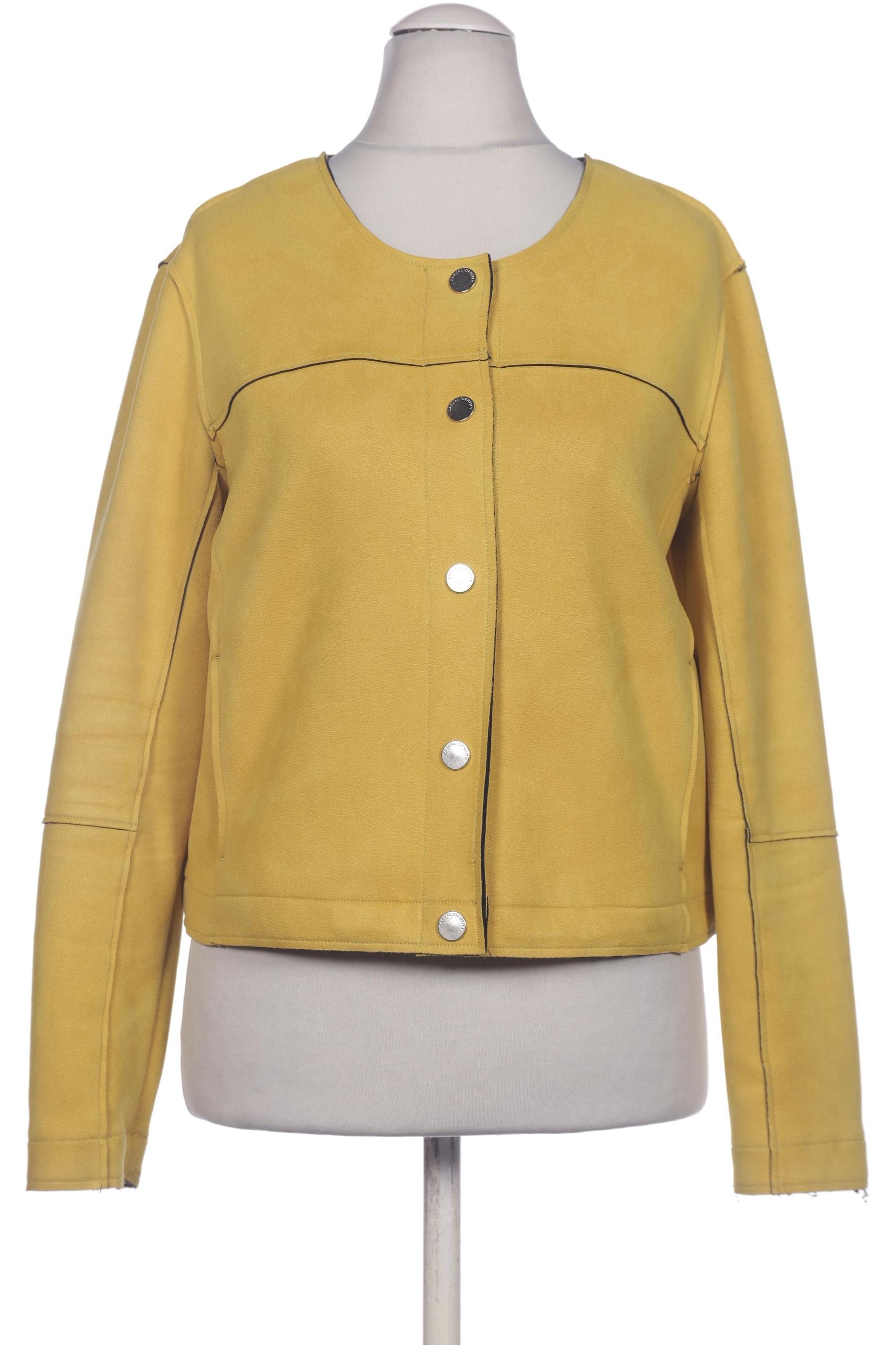 

Comma Damen Jacke, gelb, Gr. 36