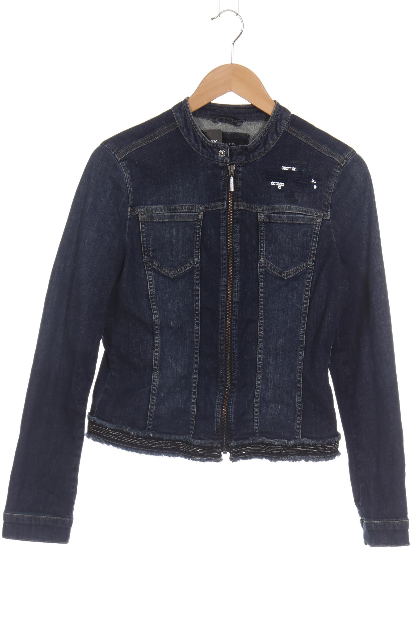 

Comma Damen Jacke, blau, Gr. 38