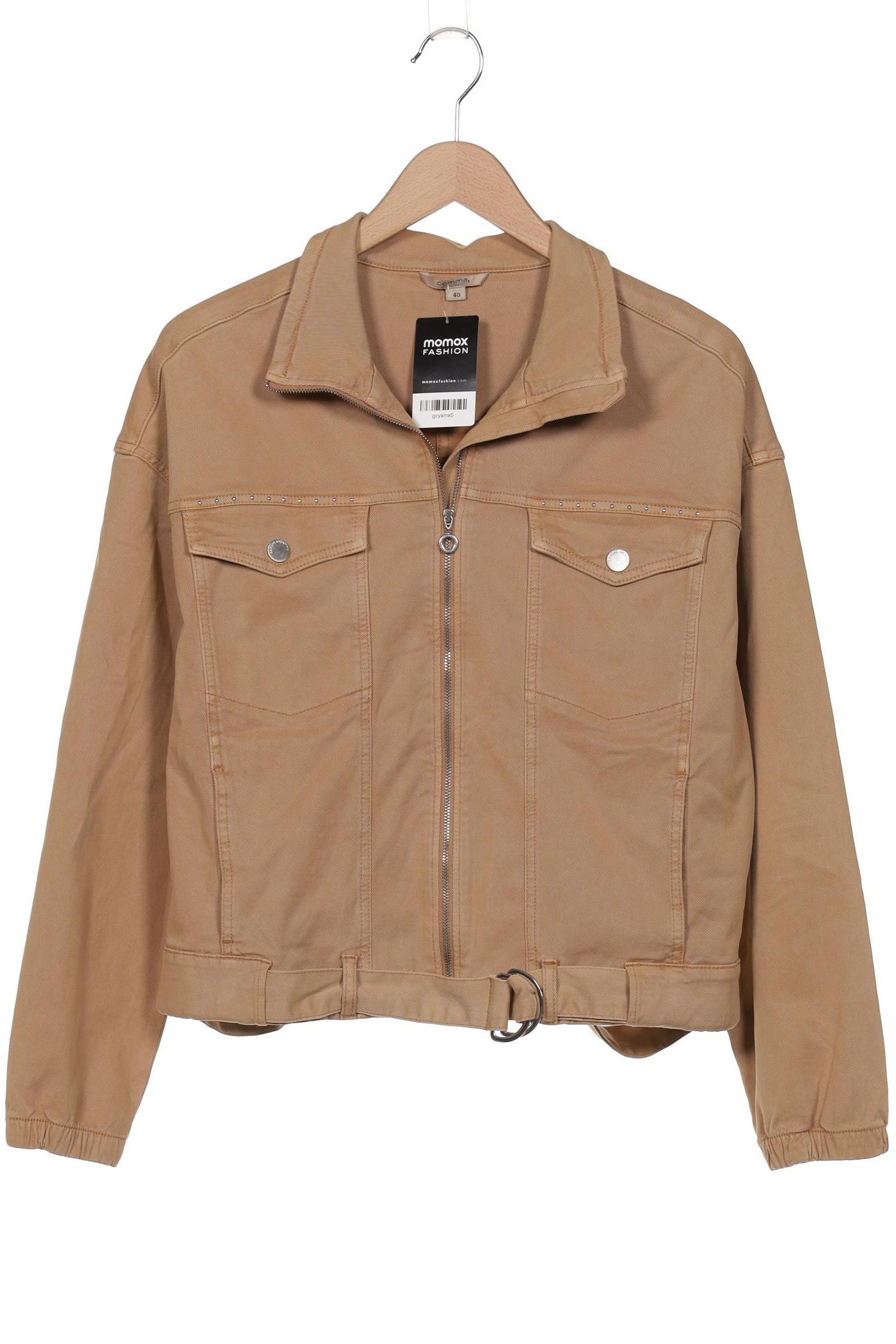 

Comma Damen Jacke, beige, Gr. 40