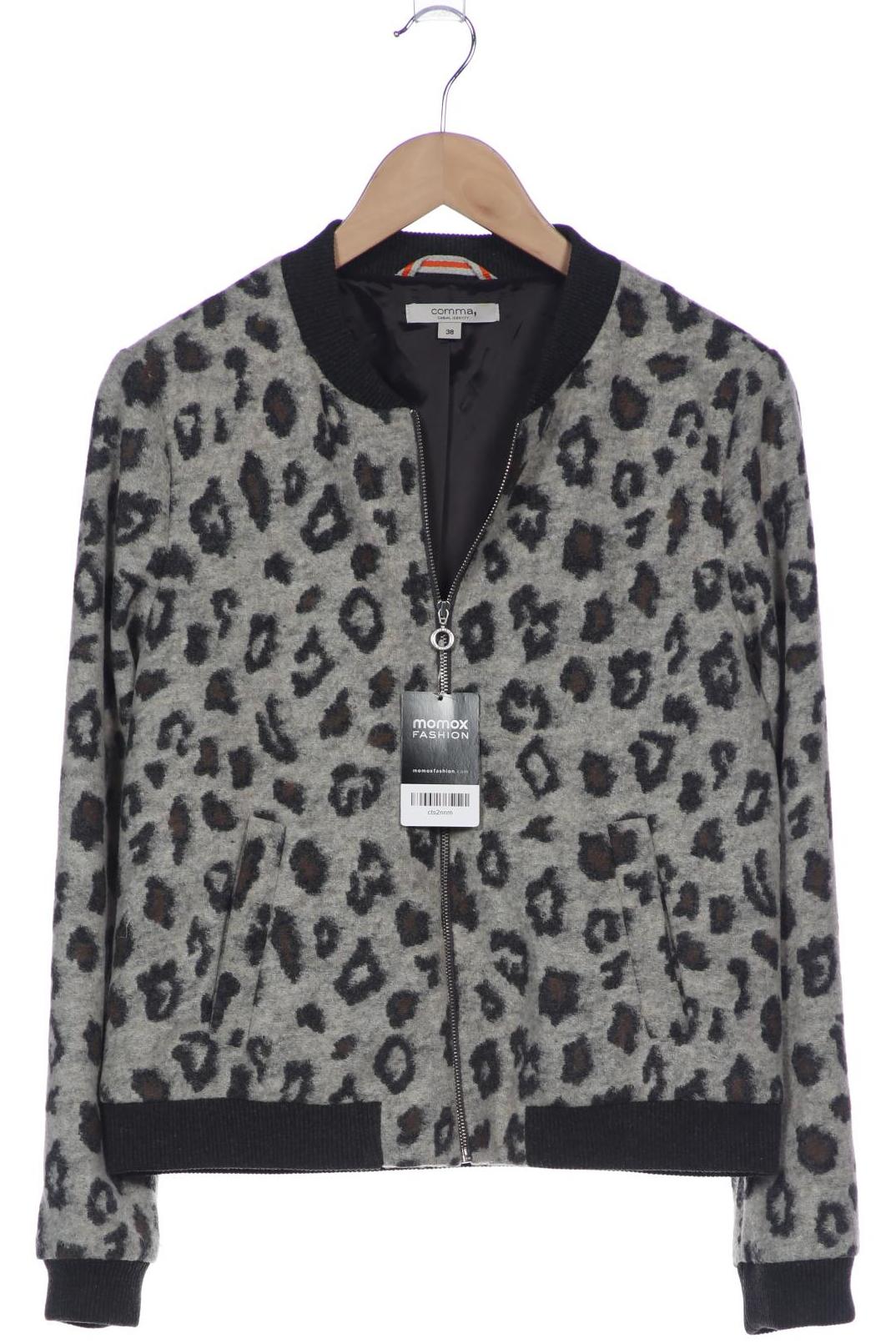 

Comma Damen Jacke, grau, Gr. 38