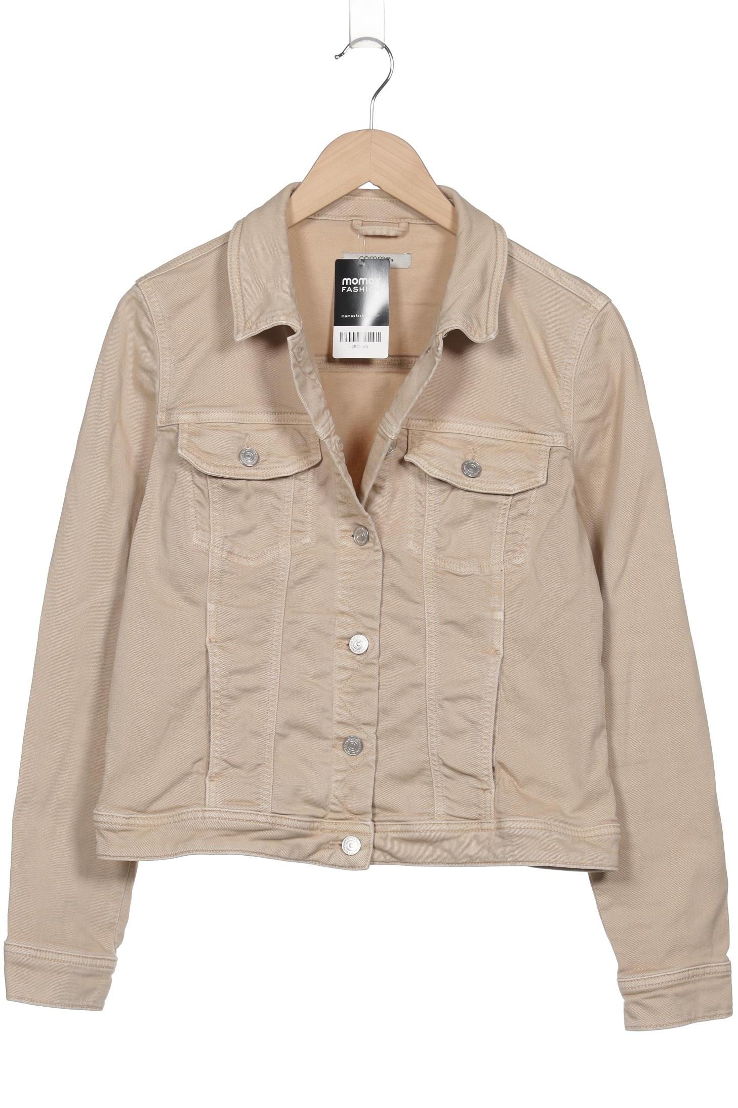

Comma Damen Jacke, beige, Gr. 40