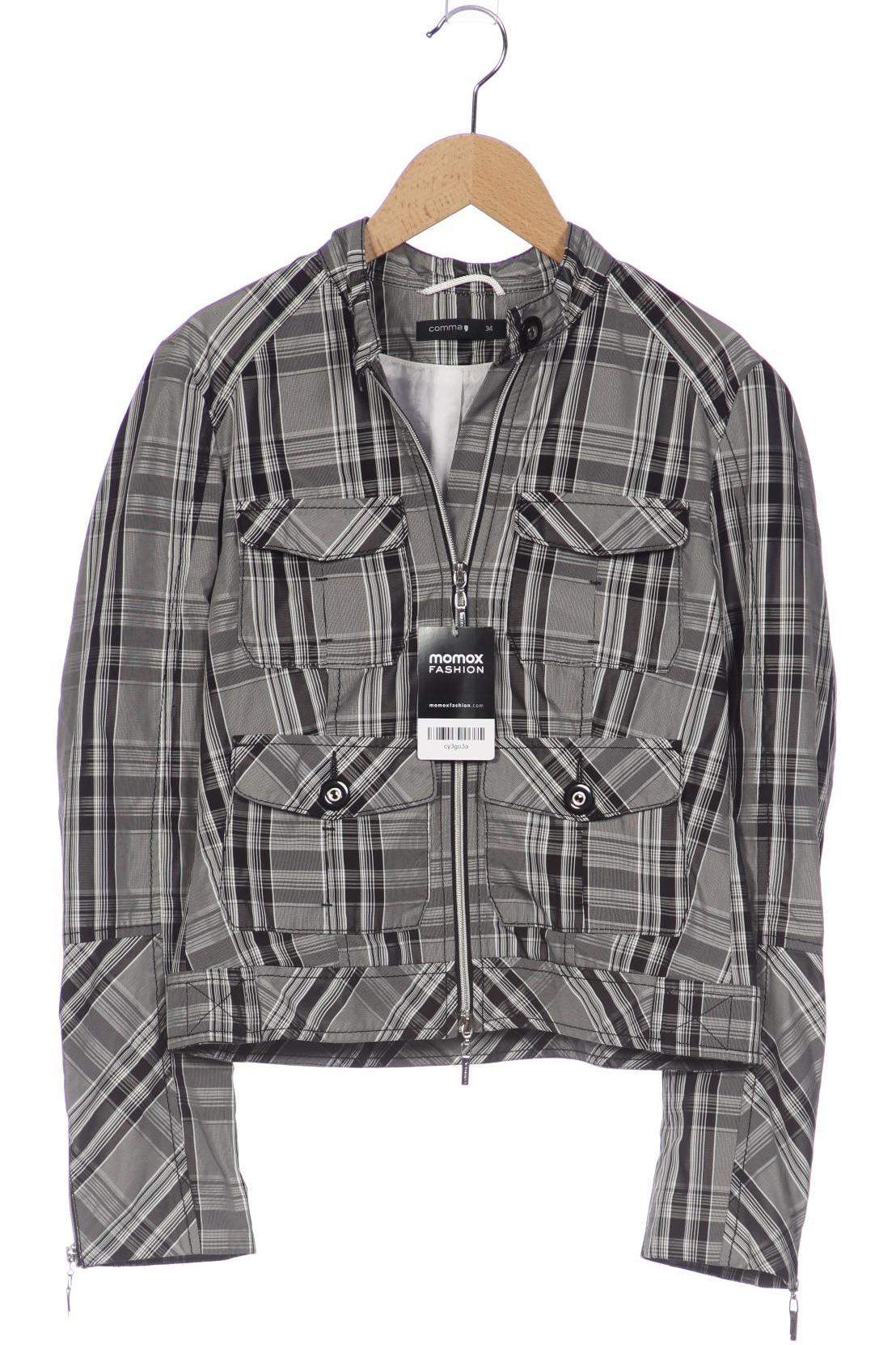 

Comma Damen Jacke, grau, Gr. 34