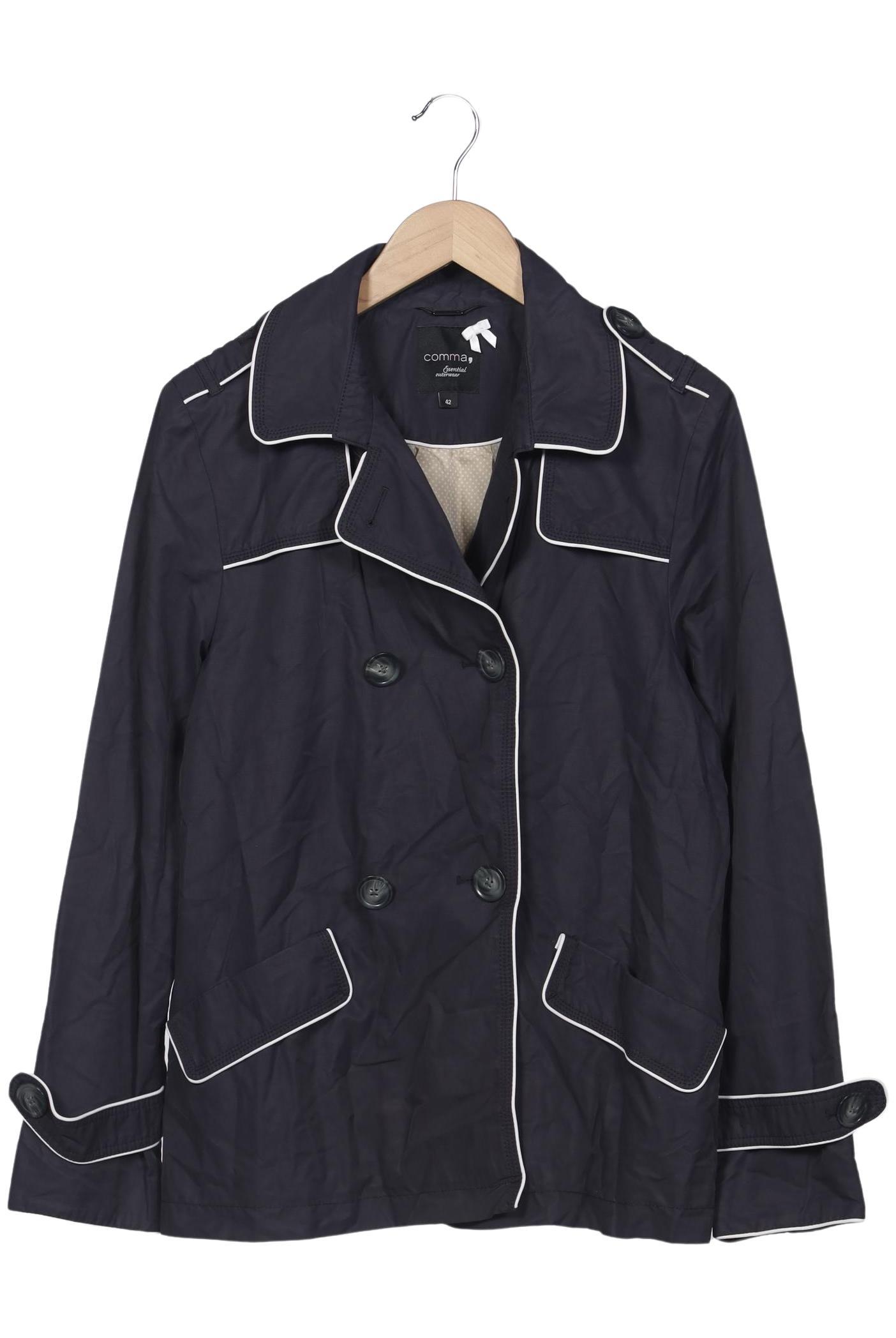 

Comma Damen Jacke, marineblau, Gr. 42