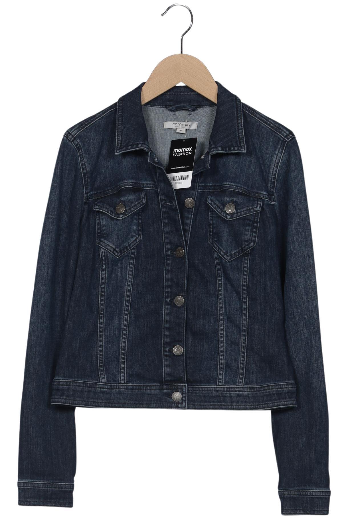 

Comma Damen Jacke, marineblau, Gr. 34