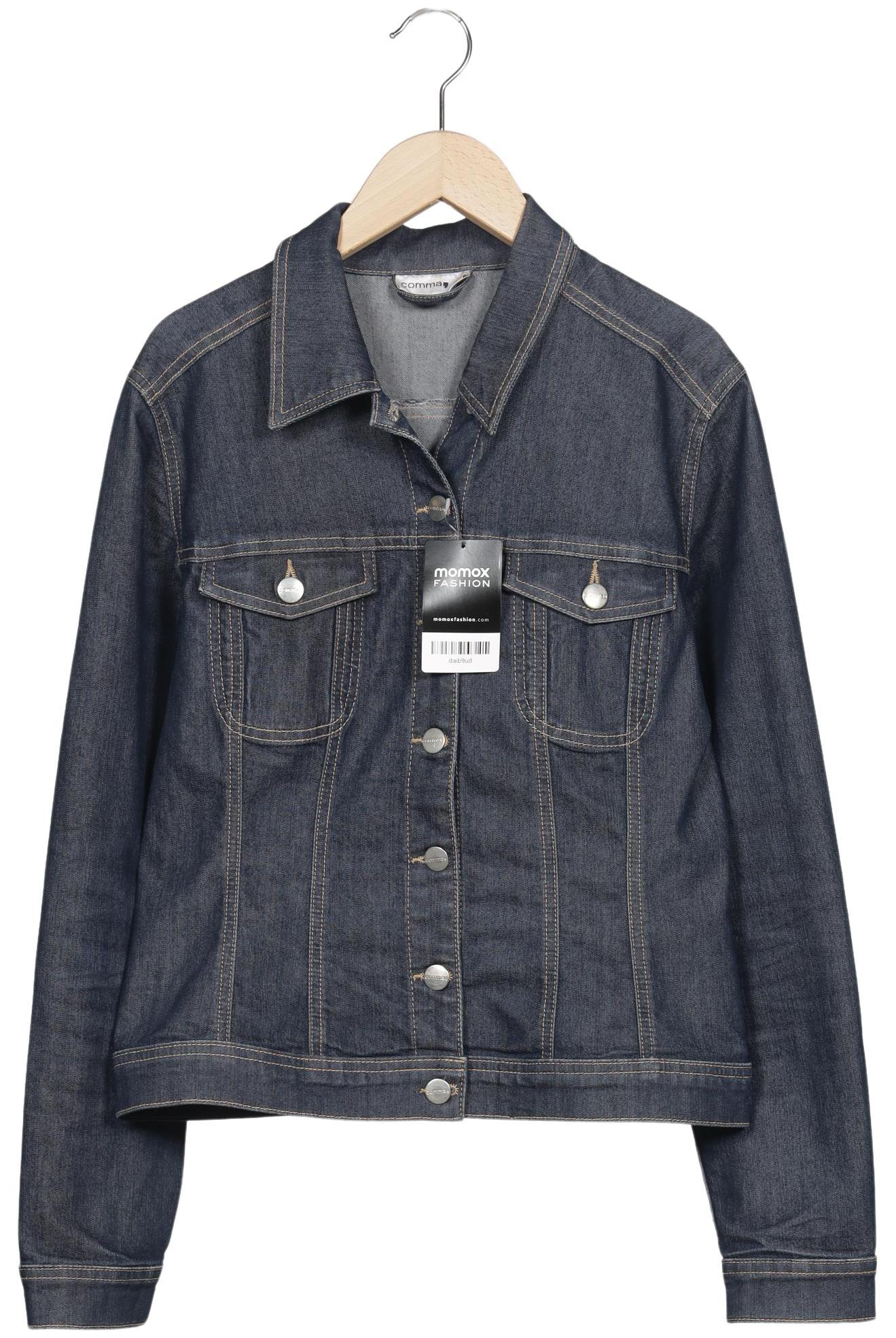 

Comma Damen Jacke, marineblau, Gr. 36