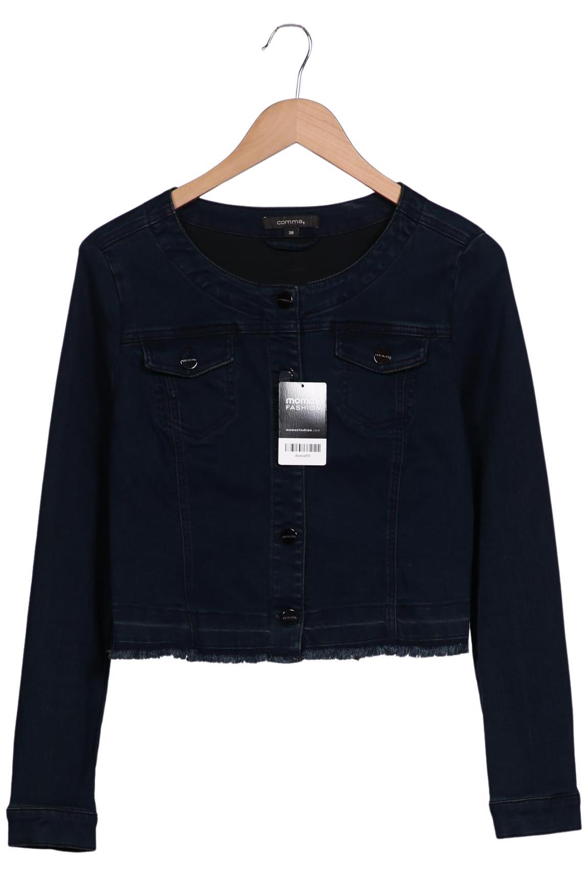 

Comma Damen Jacke, marineblau, Gr. 38