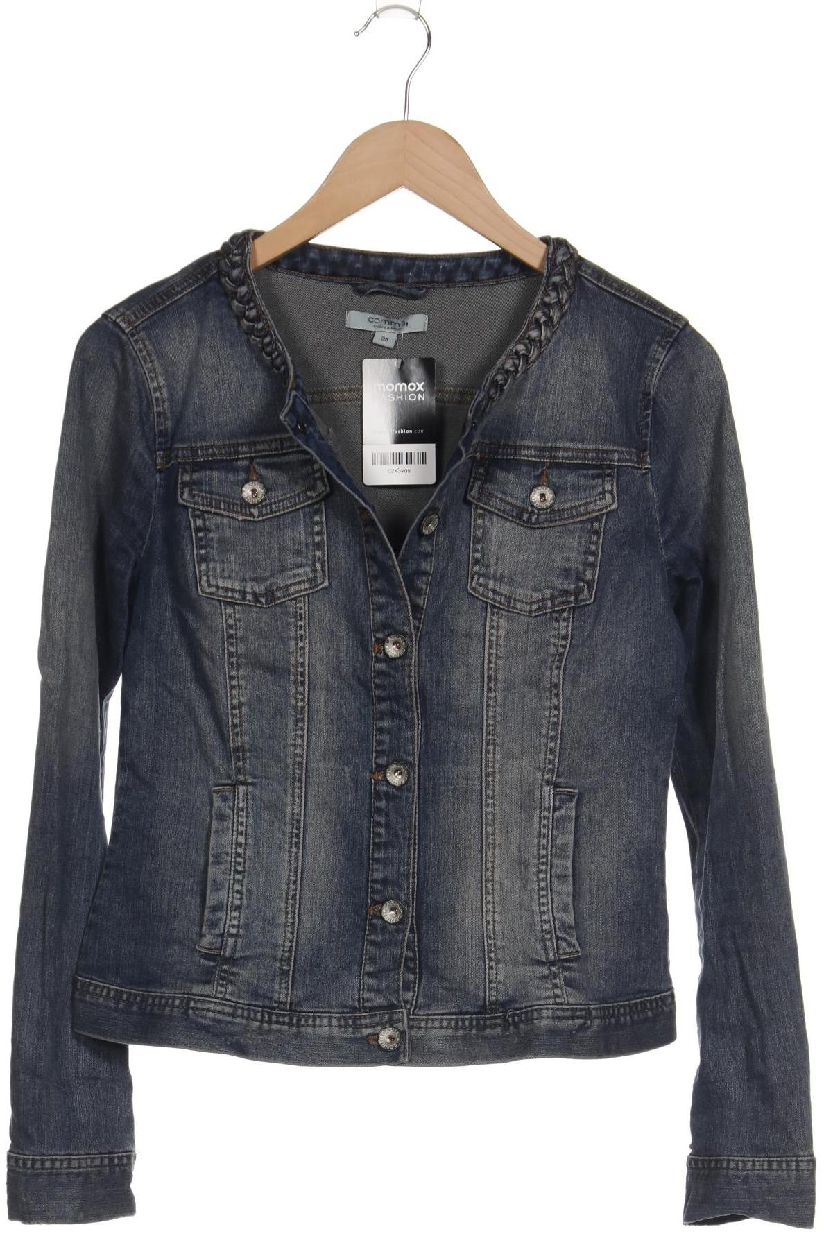 

Comma Damen Jacke, marineblau, Gr. 38