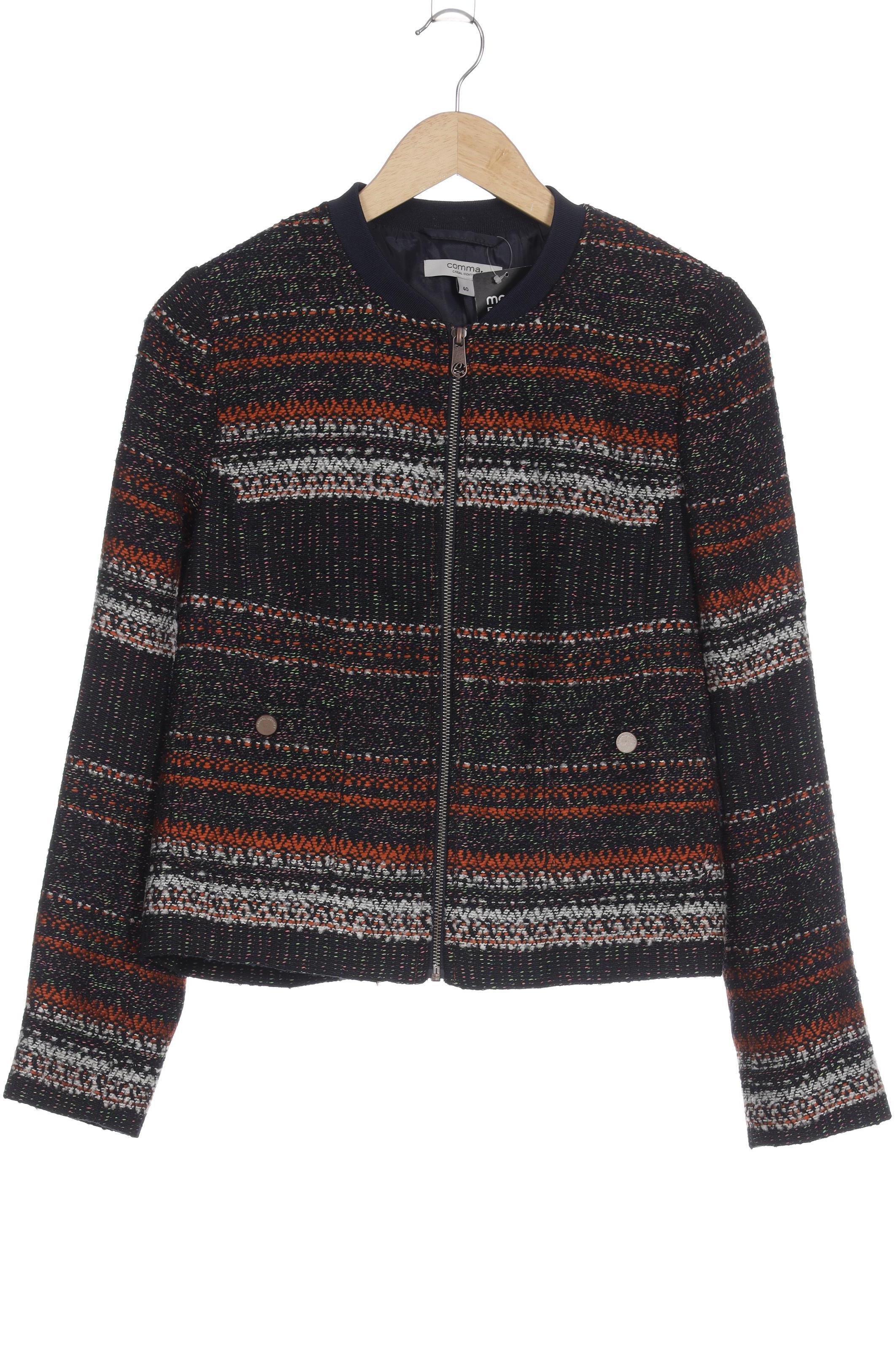 

Comma Damen Jacke, blau, Gr. 40