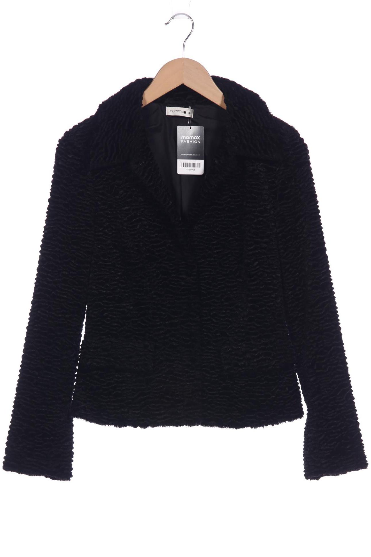 

Comma Damen Jacke, schwarz, Gr. 36