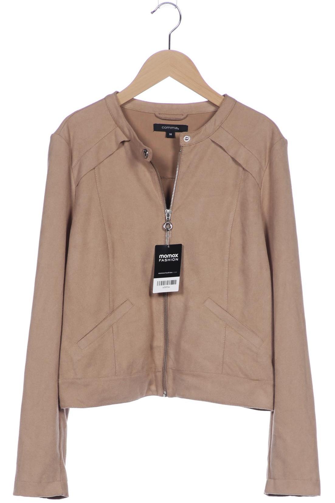 

Comma Damen Jacke, beige, Gr. 38