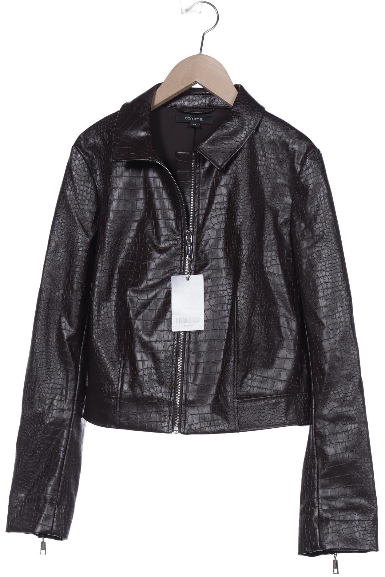 

Comma Damen Jacke, braun, Gr. 38
