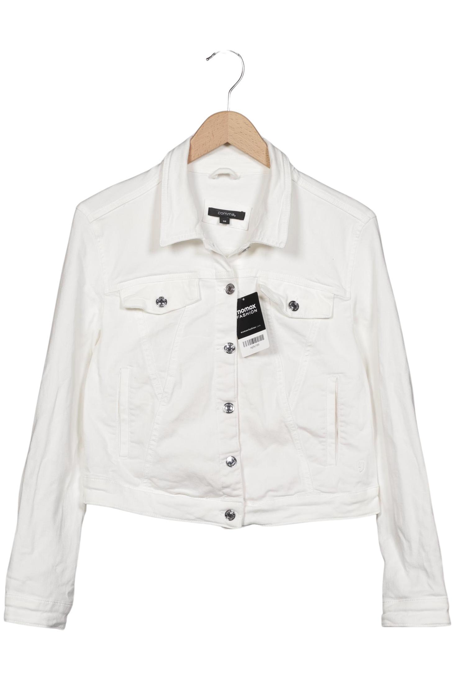 

Comma Damen Jacke, weiß, Gr. 38