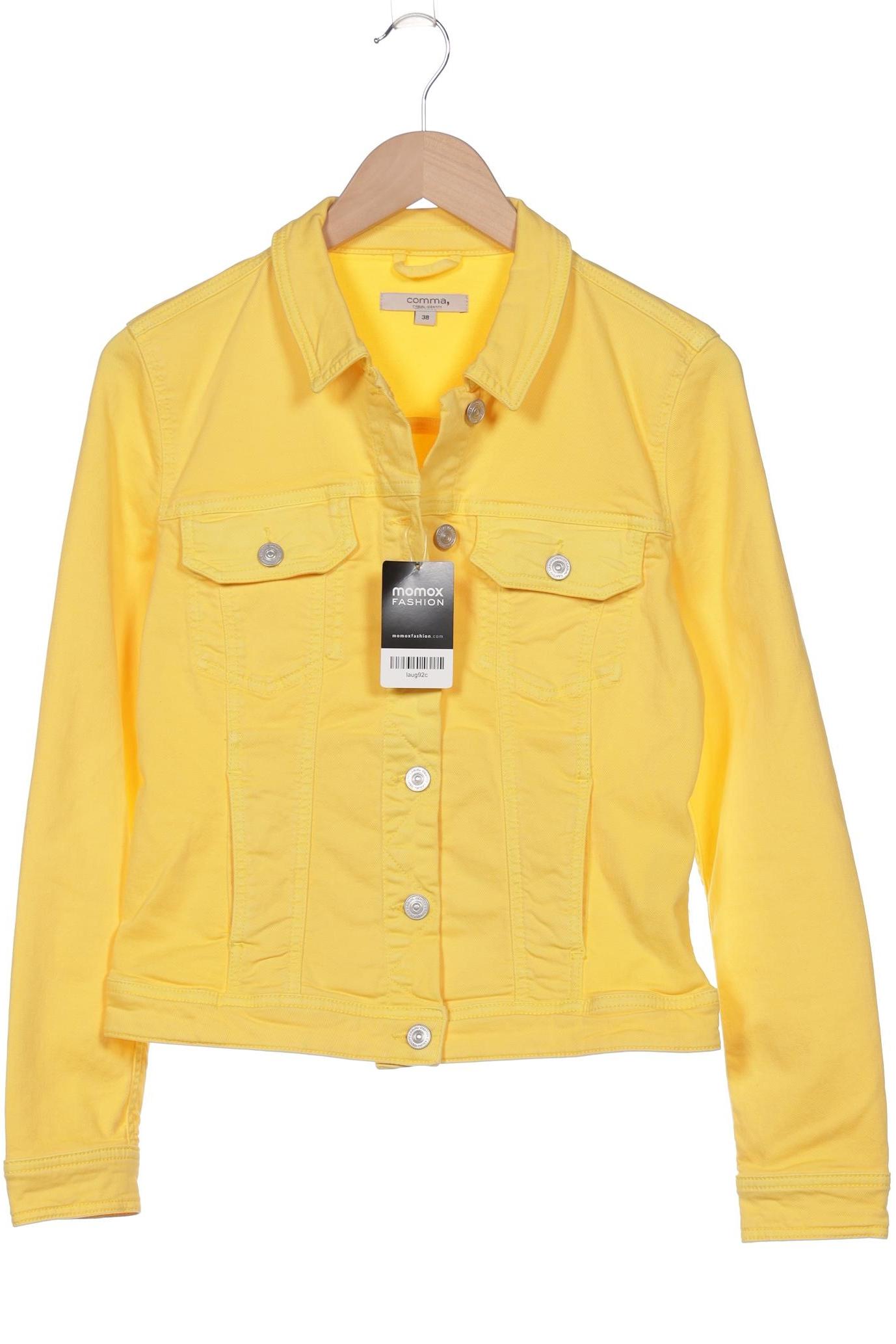 

Comma Damen Jacke, gelb, Gr. 38