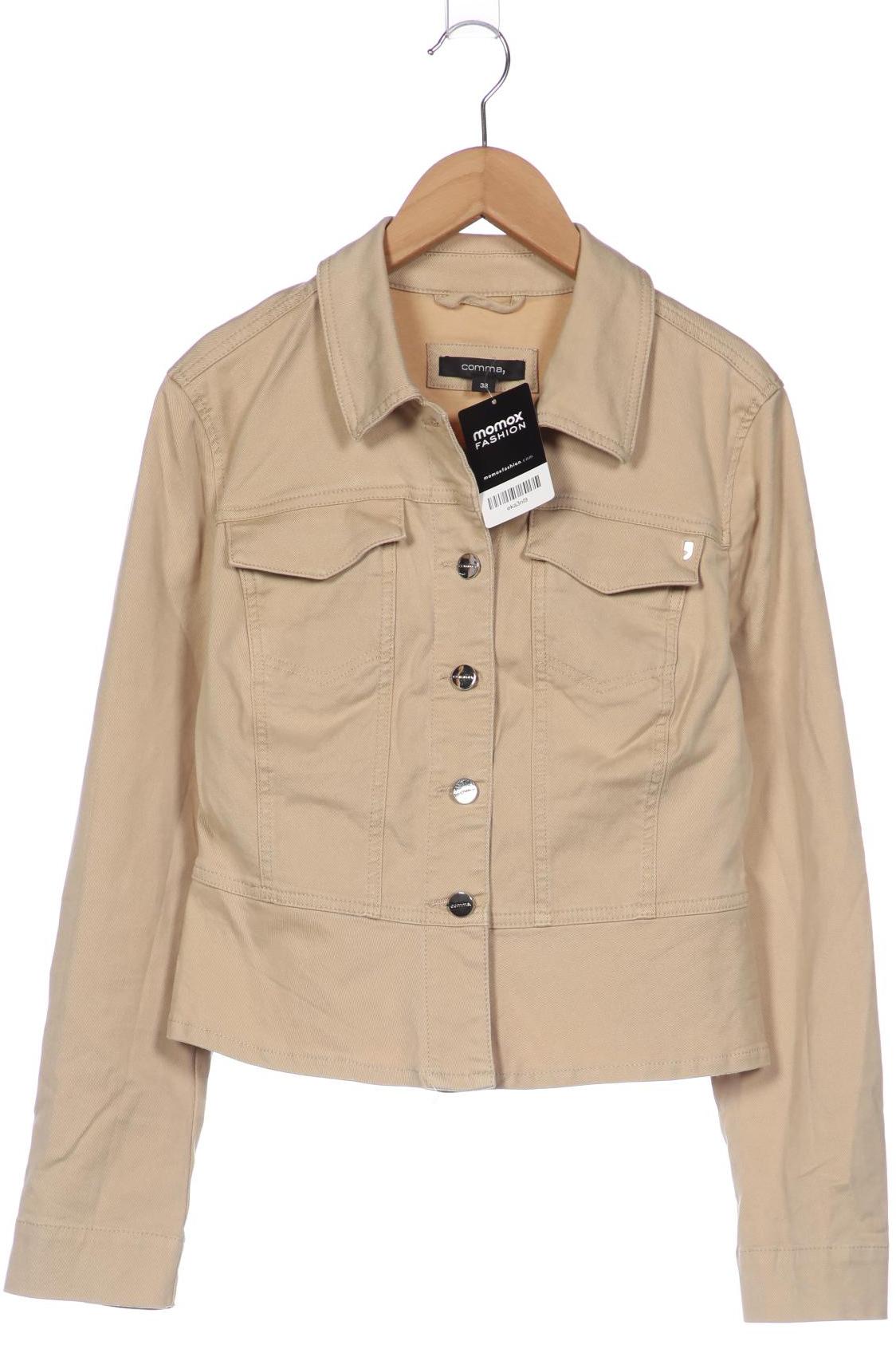 

Comma Damen Jacke, beige, Gr. 38