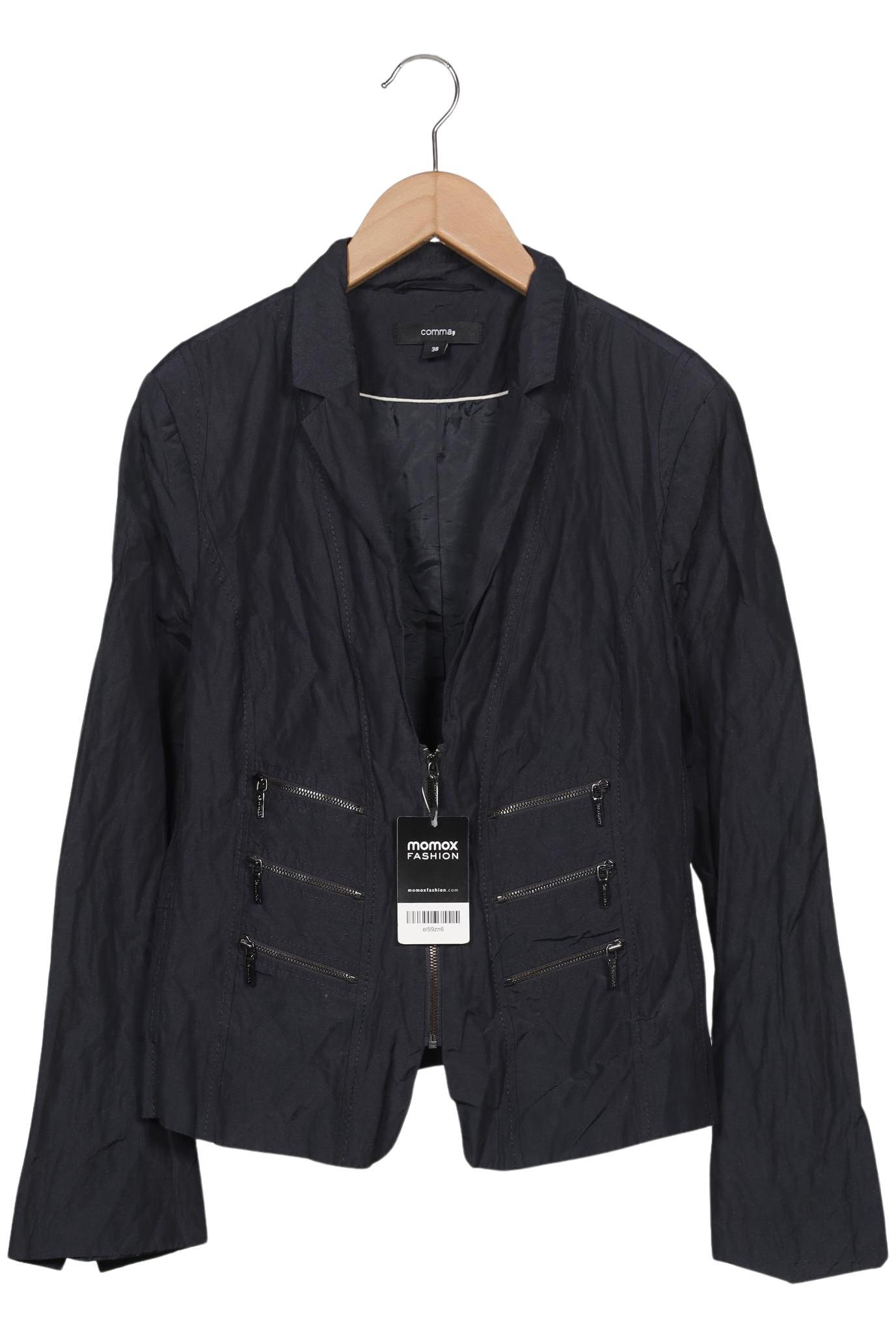 

Comma Damen Jacke, marineblau, Gr. 38