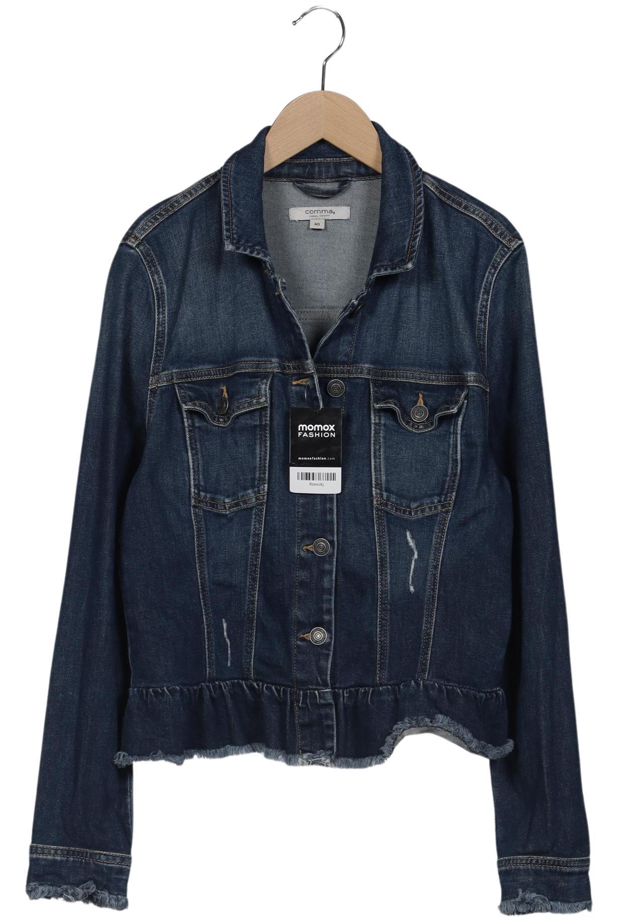 

Comma Damen Jacke, marineblau, Gr. 40
