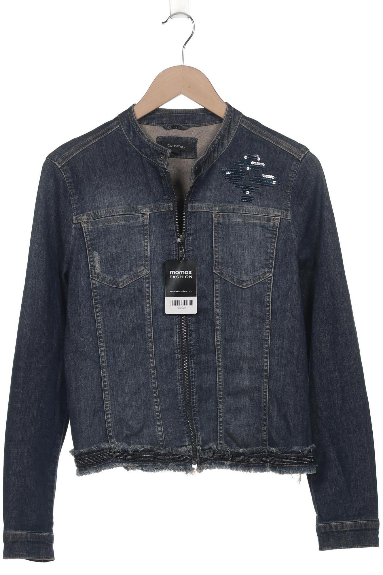 

Comma Damen Jacke, marineblau, Gr. 42