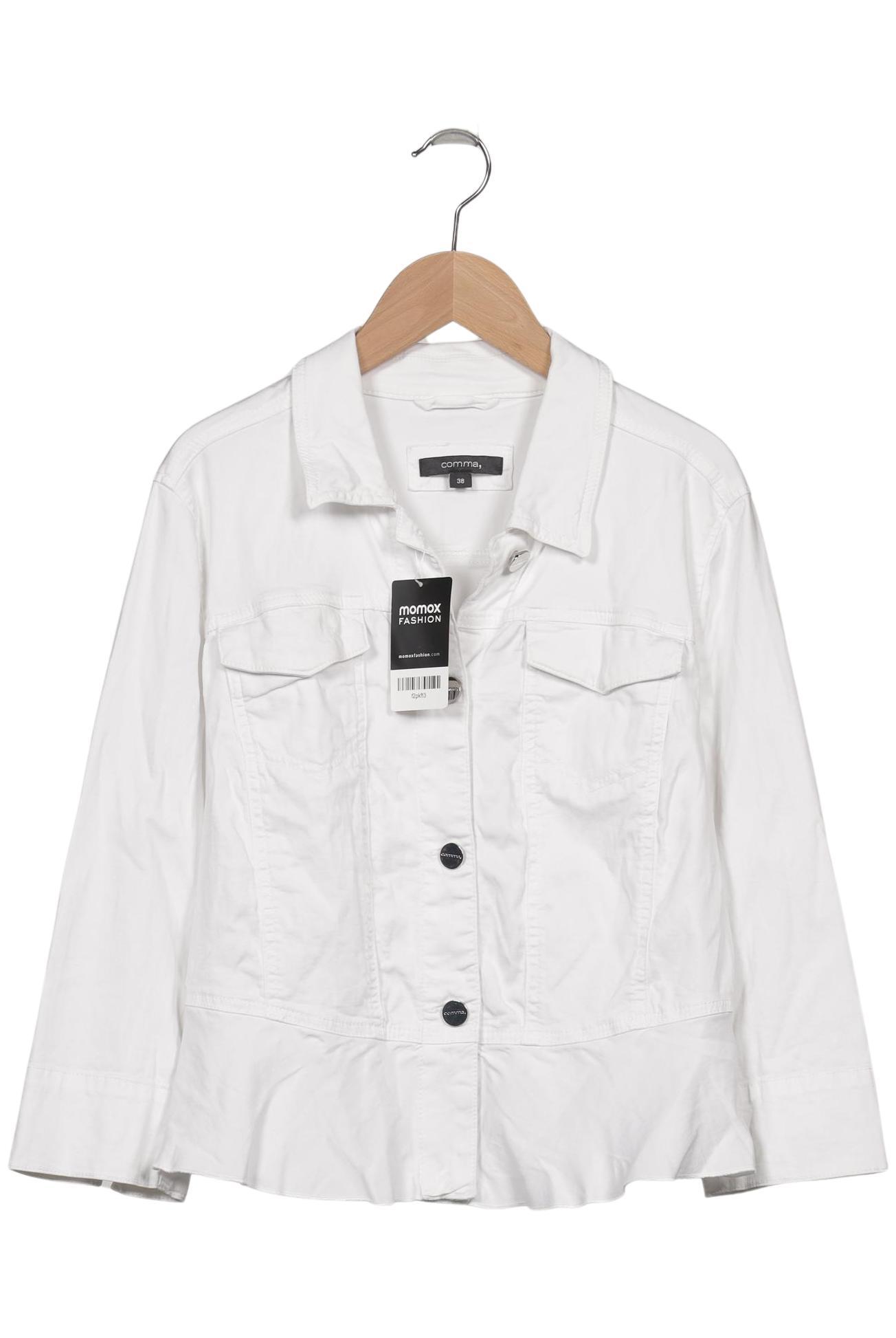 

Comma Damen Jacke, weiß, Gr. 38