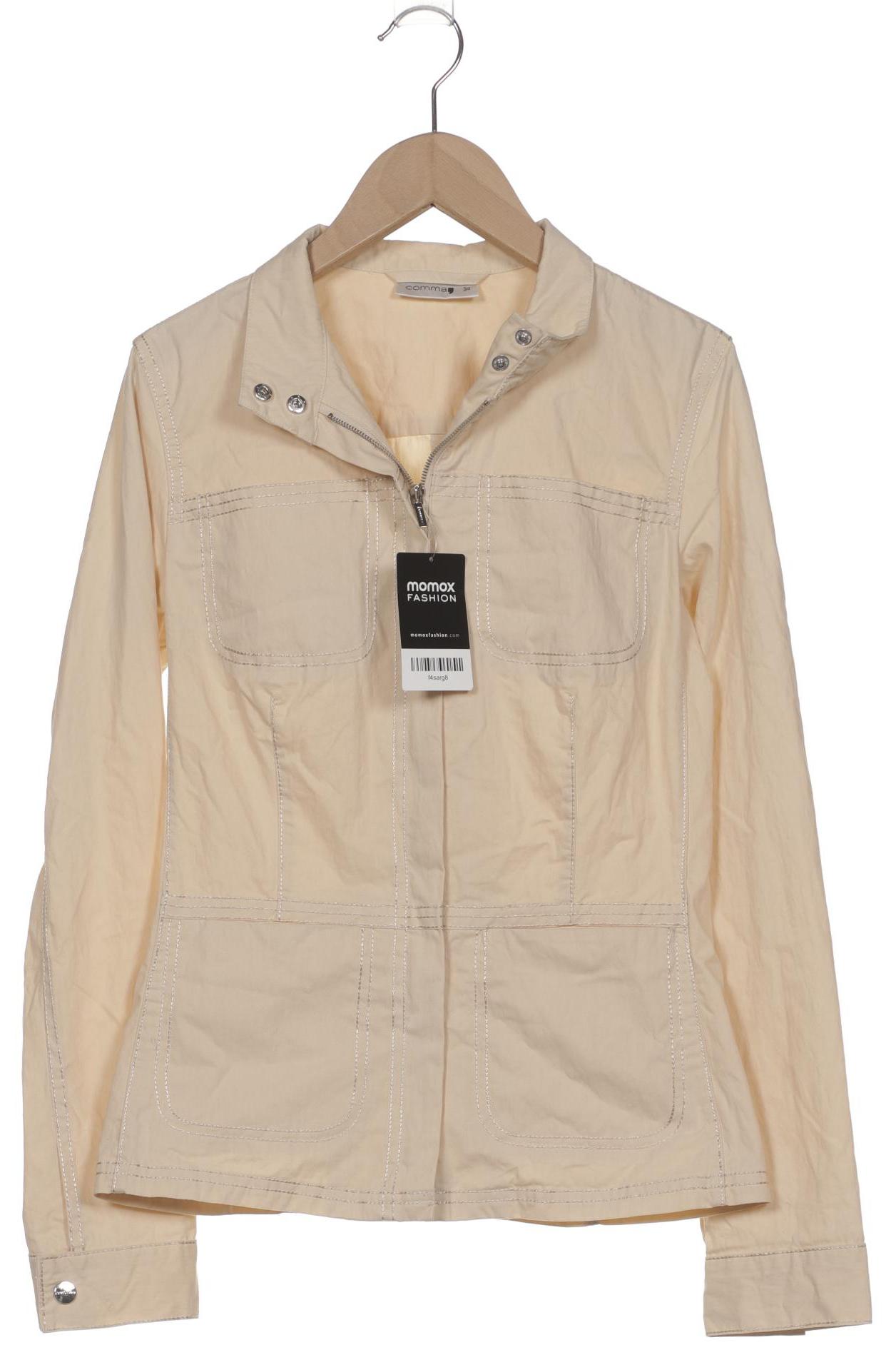 

Comma Damen Jacke, cremeweiß, Gr. 34