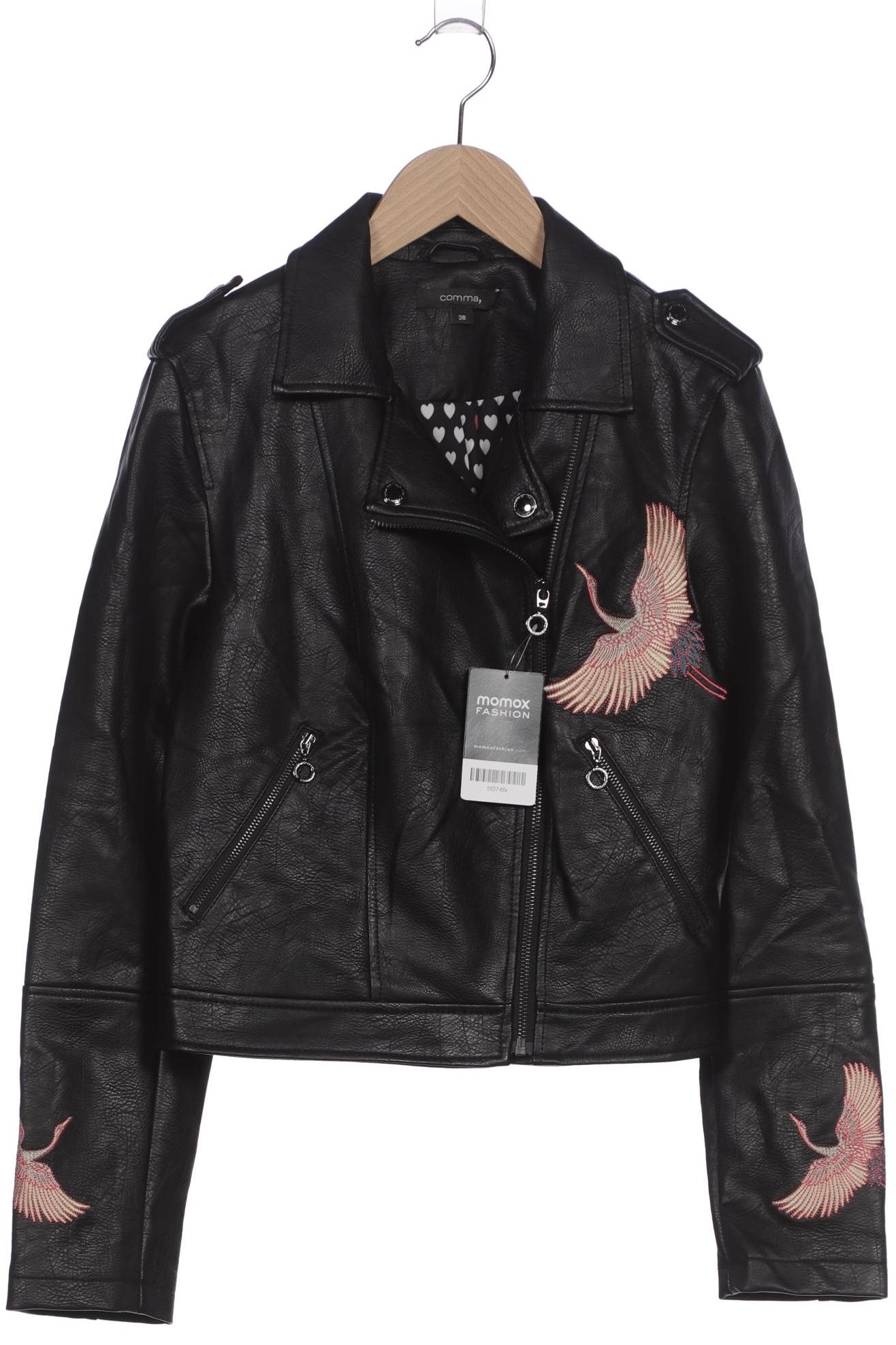 

Comma Damen Jacke, schwarz, Gr. 38