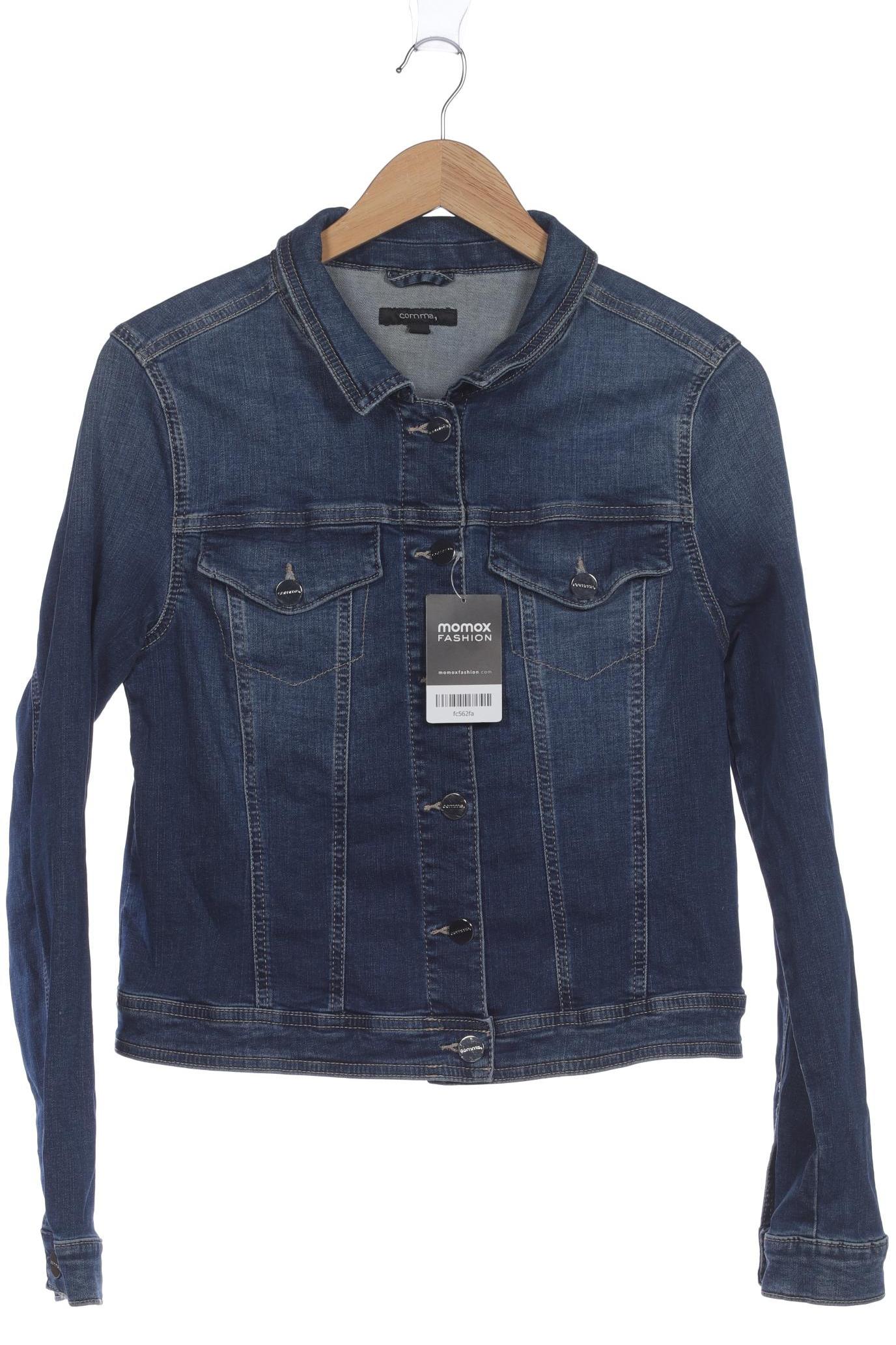 

Comma Damen Jacke, blau, Gr. 42