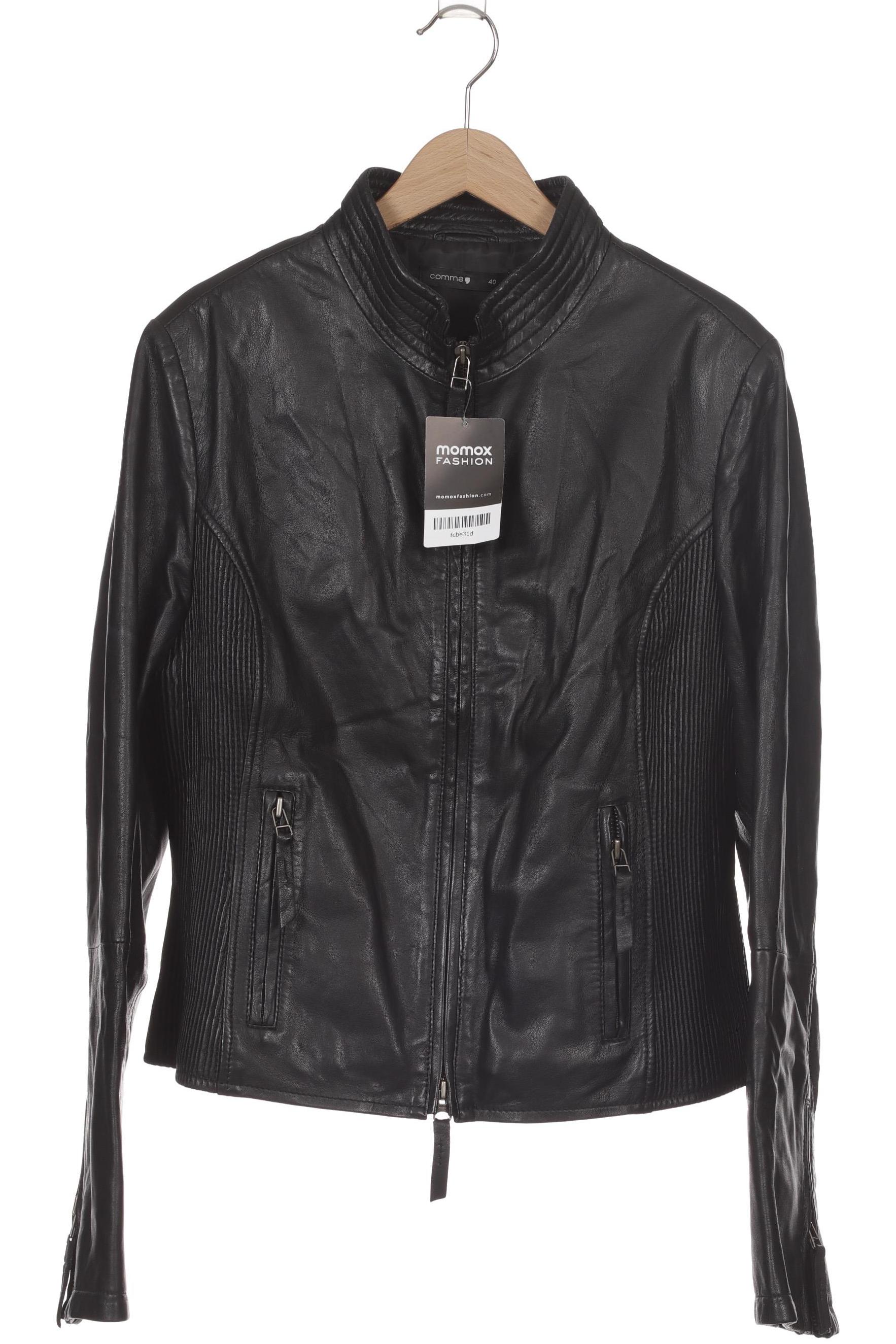 

Comma Damen Jacke, schwarz, Gr. 40