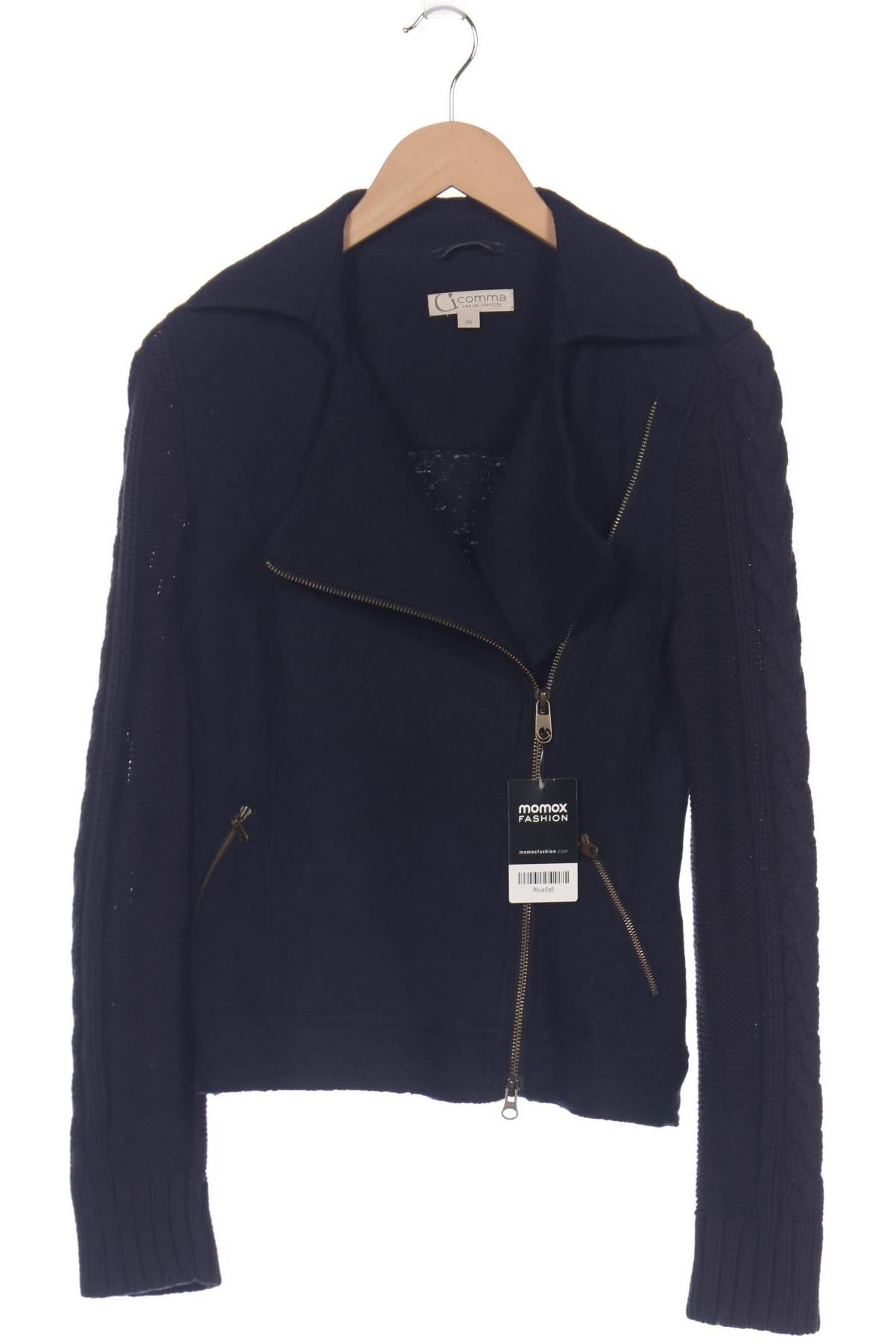 

Comma Damen Jacke, marineblau, Gr. 36