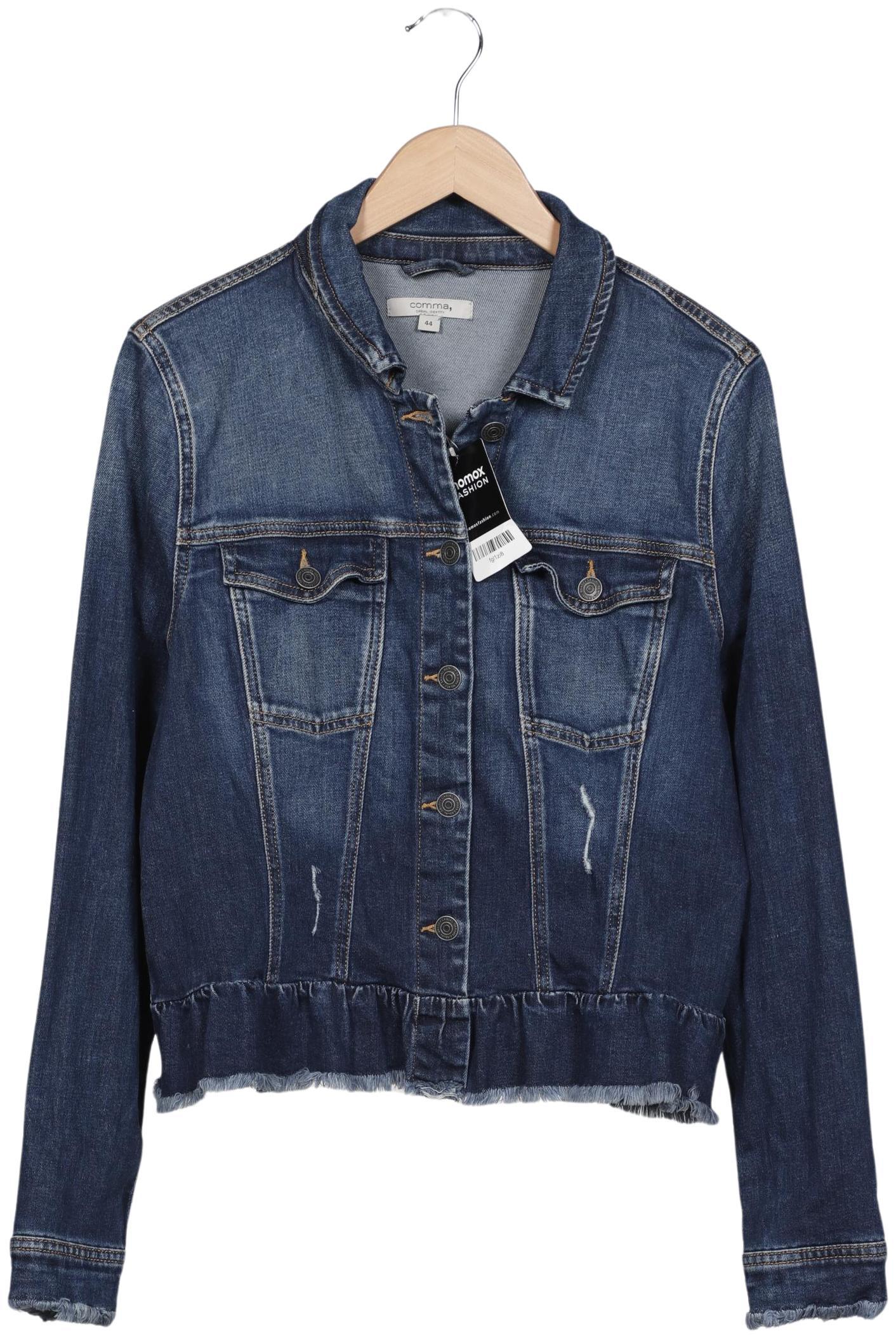 

Comma Damen Jacke, blau, Gr. 44