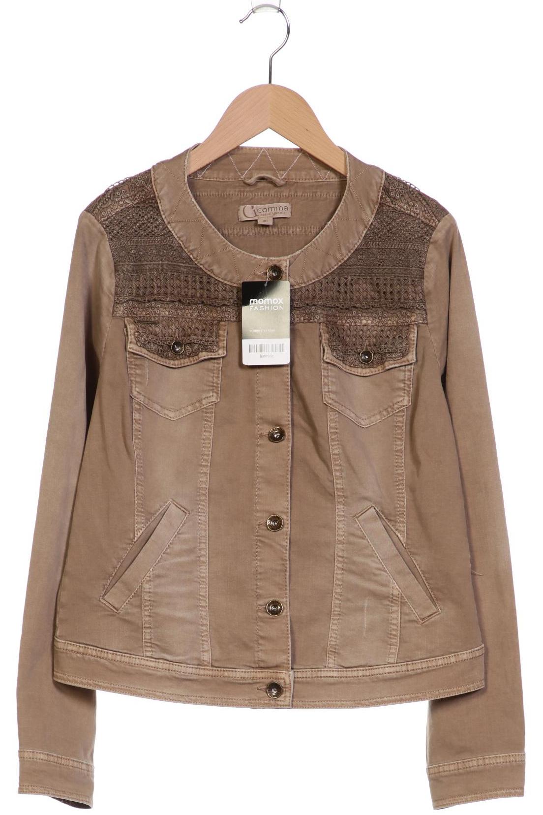 

Comma Damen Jacke, beige, Gr. 40