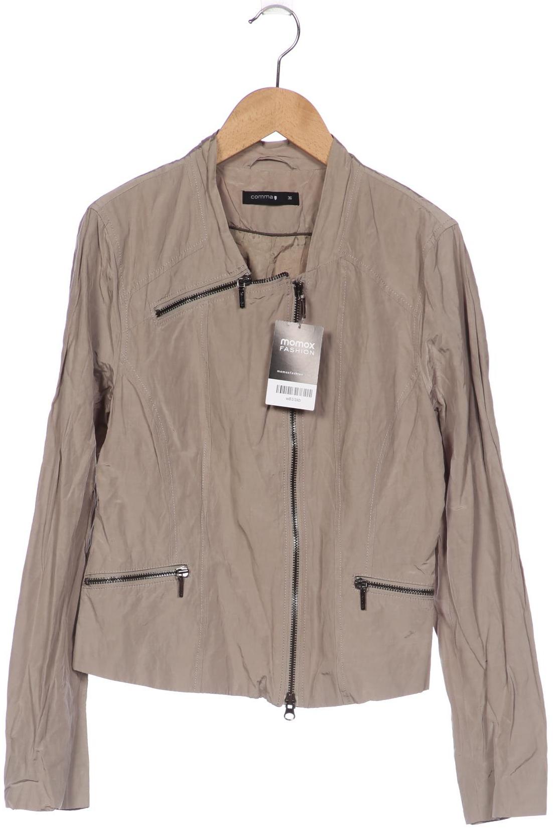 

Comma Damen Jacke, beige, Gr. 36