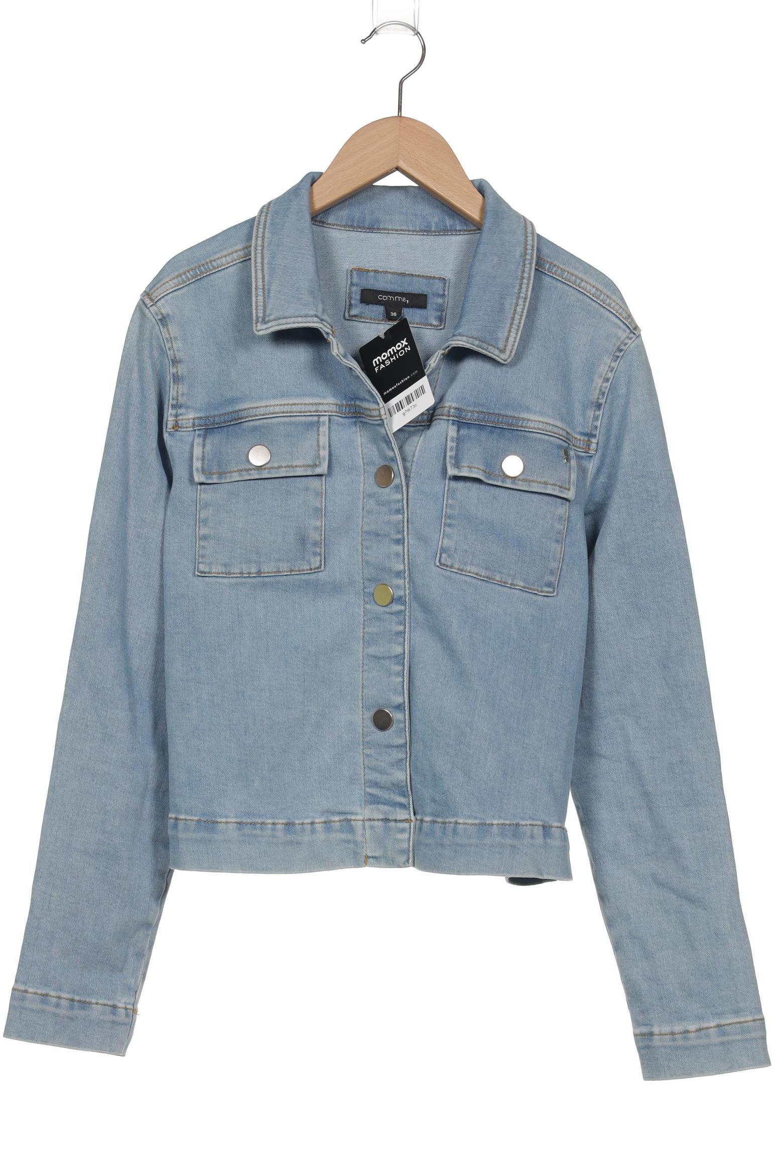 

Comma Damen Jacke, blau, Gr. 36