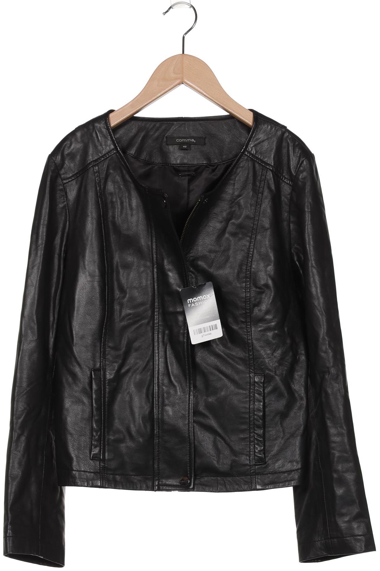 

Comma Damen Jacke, schwarz, Gr. 40