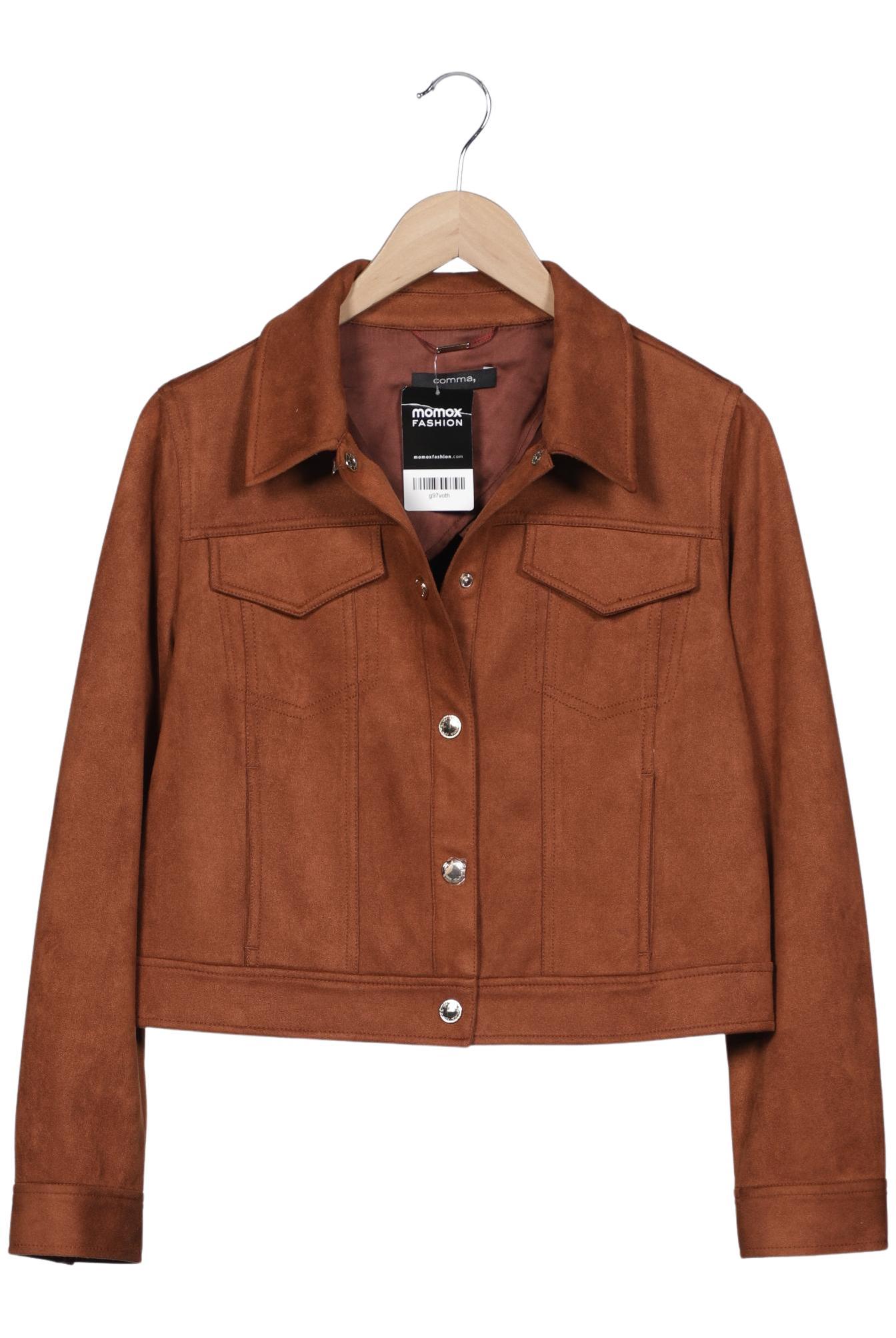 

Comma Damen Jacke, braun, Gr. 42
