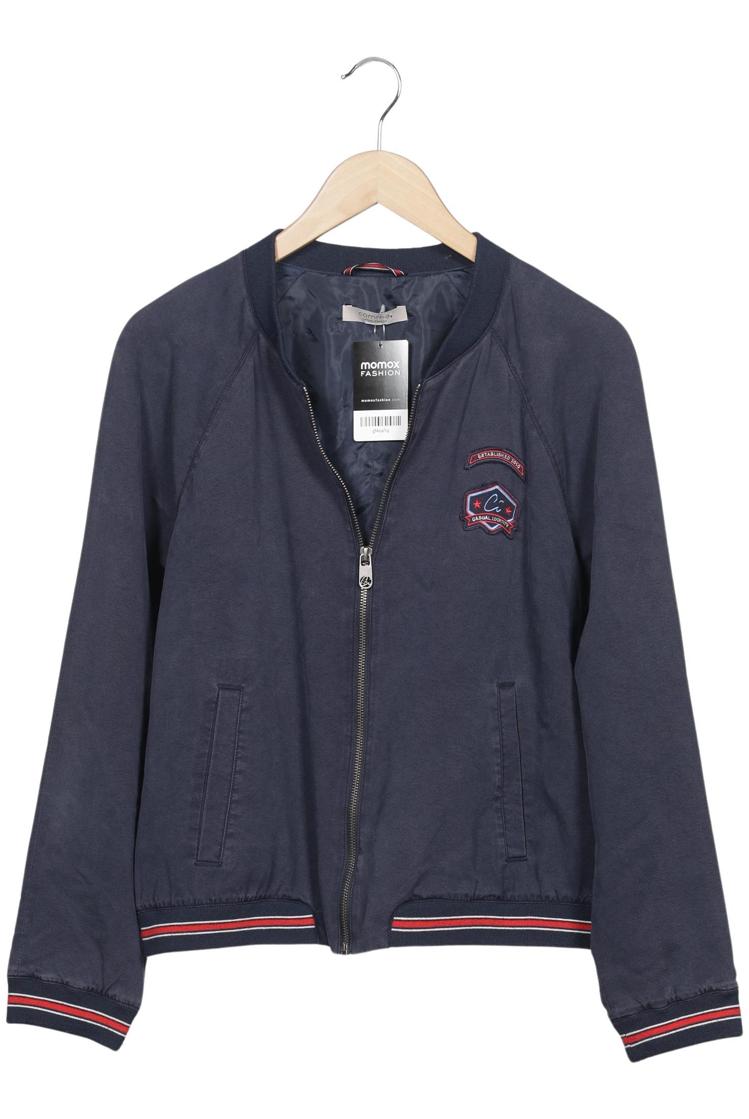 

Comma Damen Jacke, marineblau, Gr. 44
