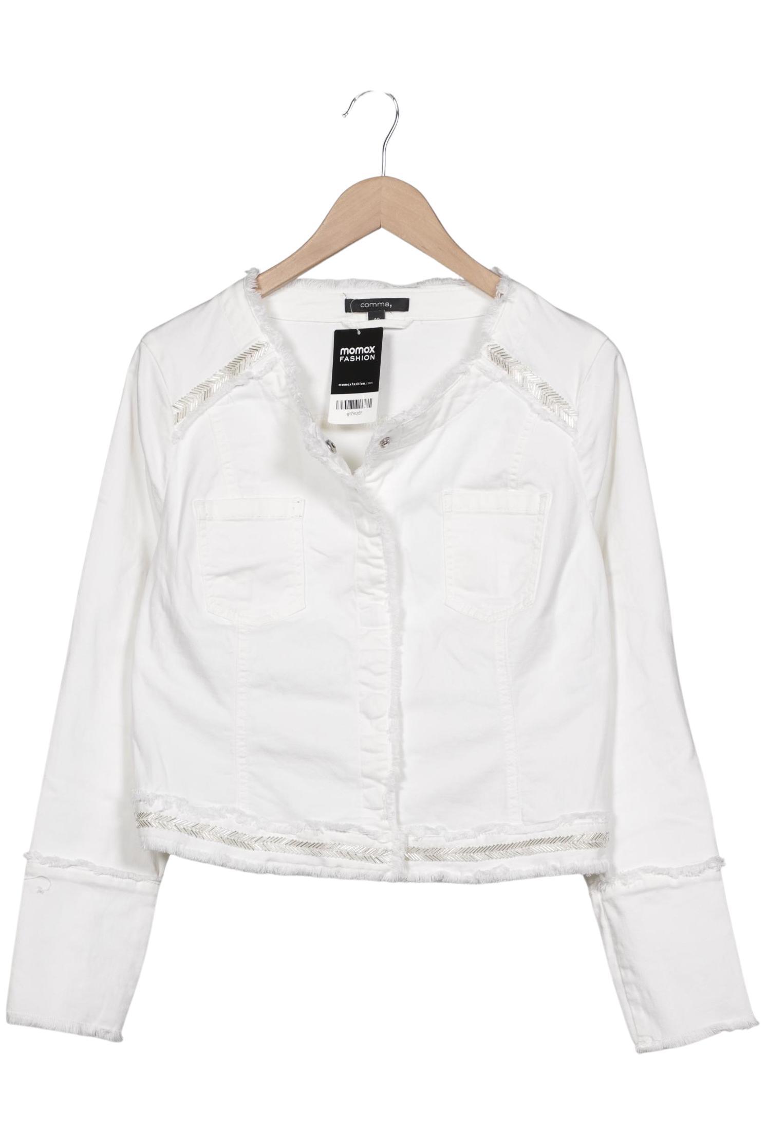 

Comma Damen Jacke, weiß, Gr. 40