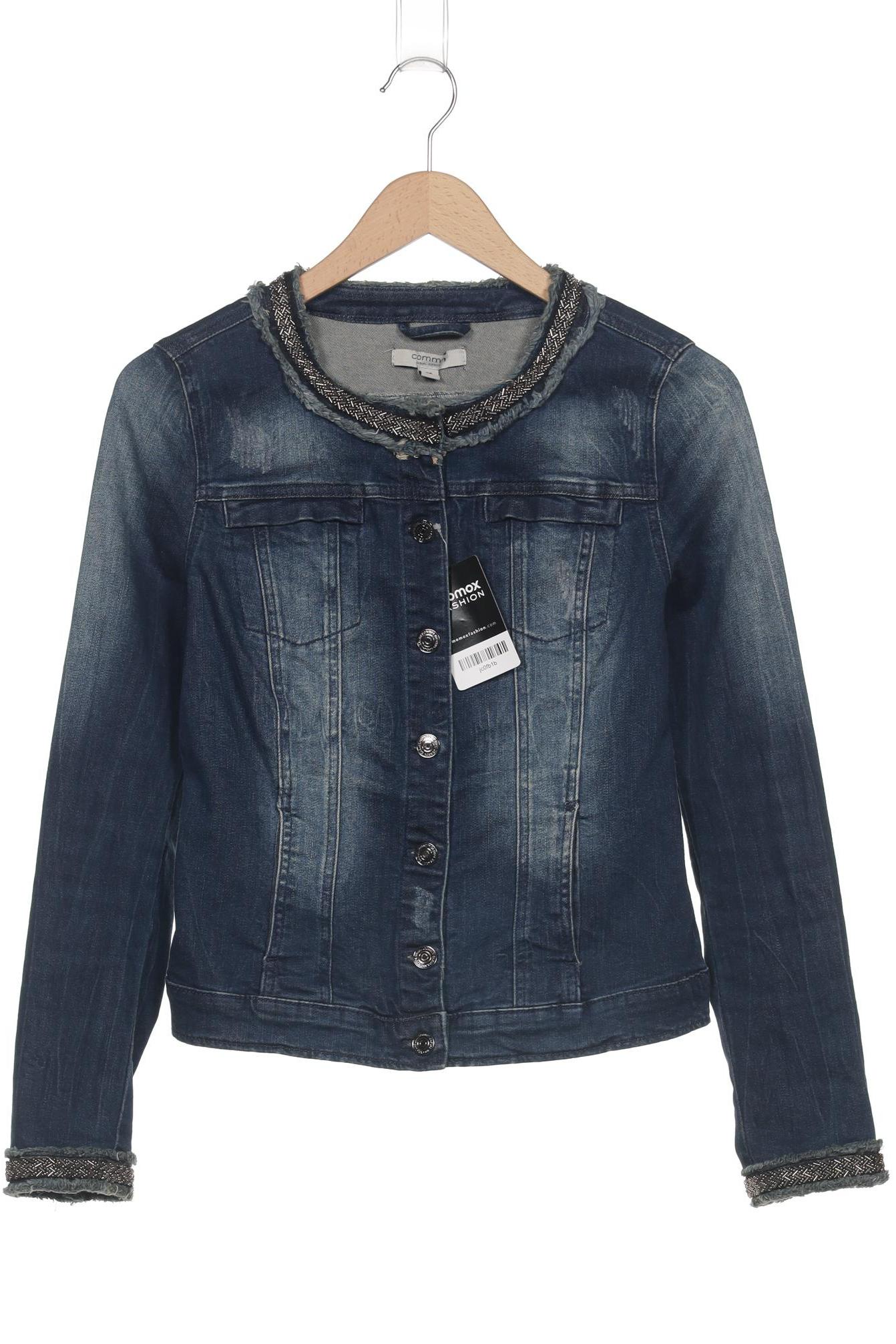 

Comma Damen Jacke, blau, Gr. 36