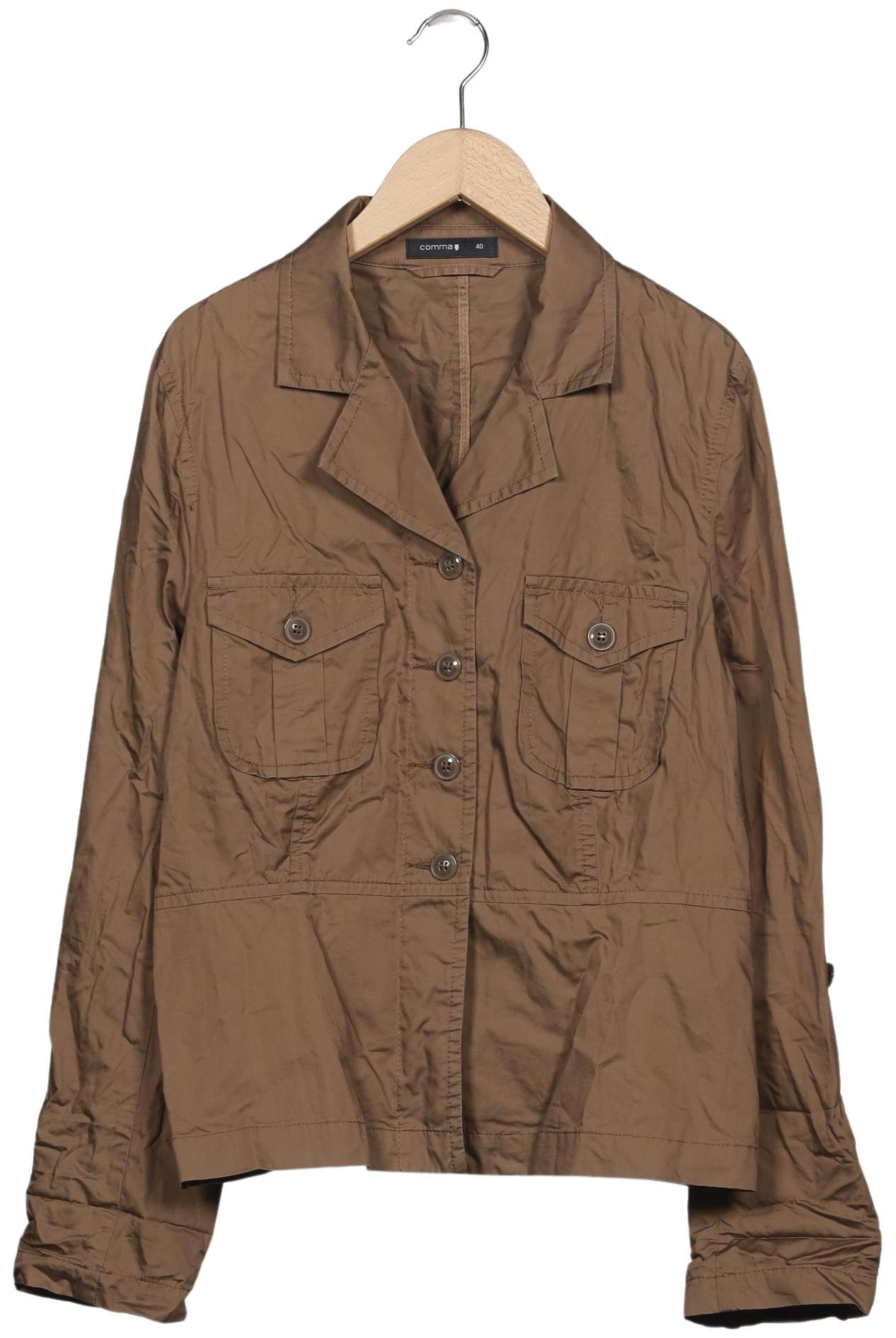 

Comma Damen Jacke, braun, Gr. 40