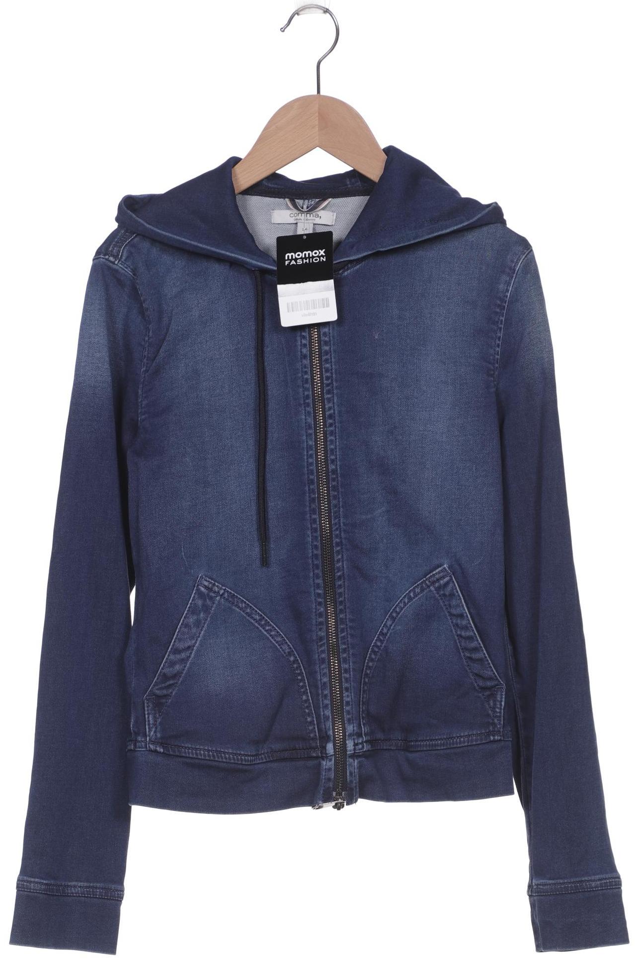 

Comma Damen Jacke, marineblau, Gr. 34