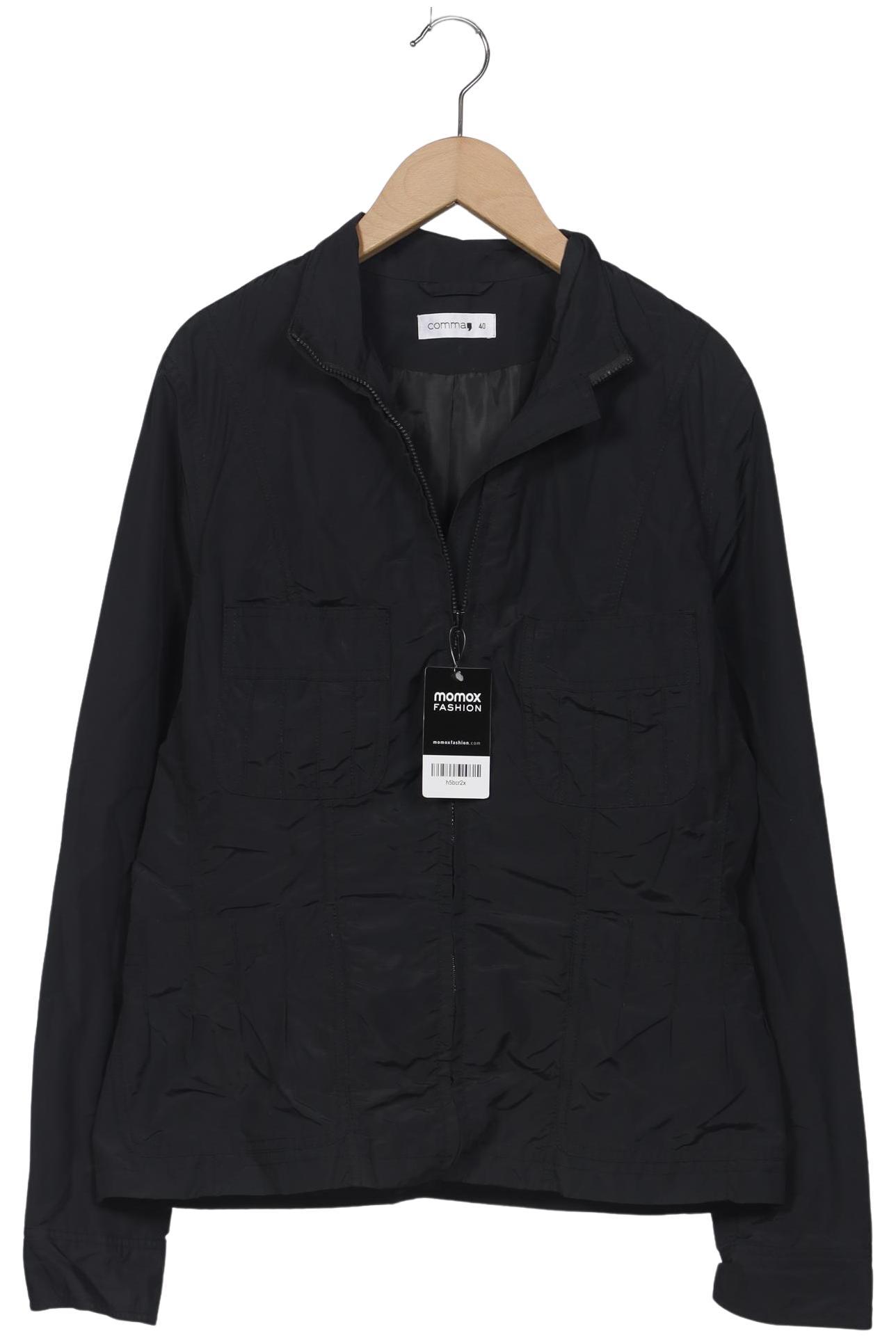 

Comma Damen Jacke, schwarz, Gr. 40