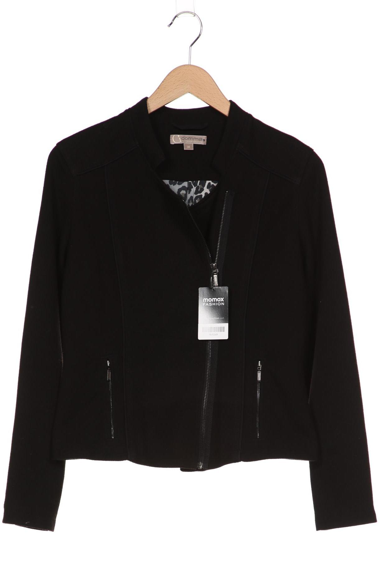 

Comma Damen Jacke, schwarz, Gr. 36