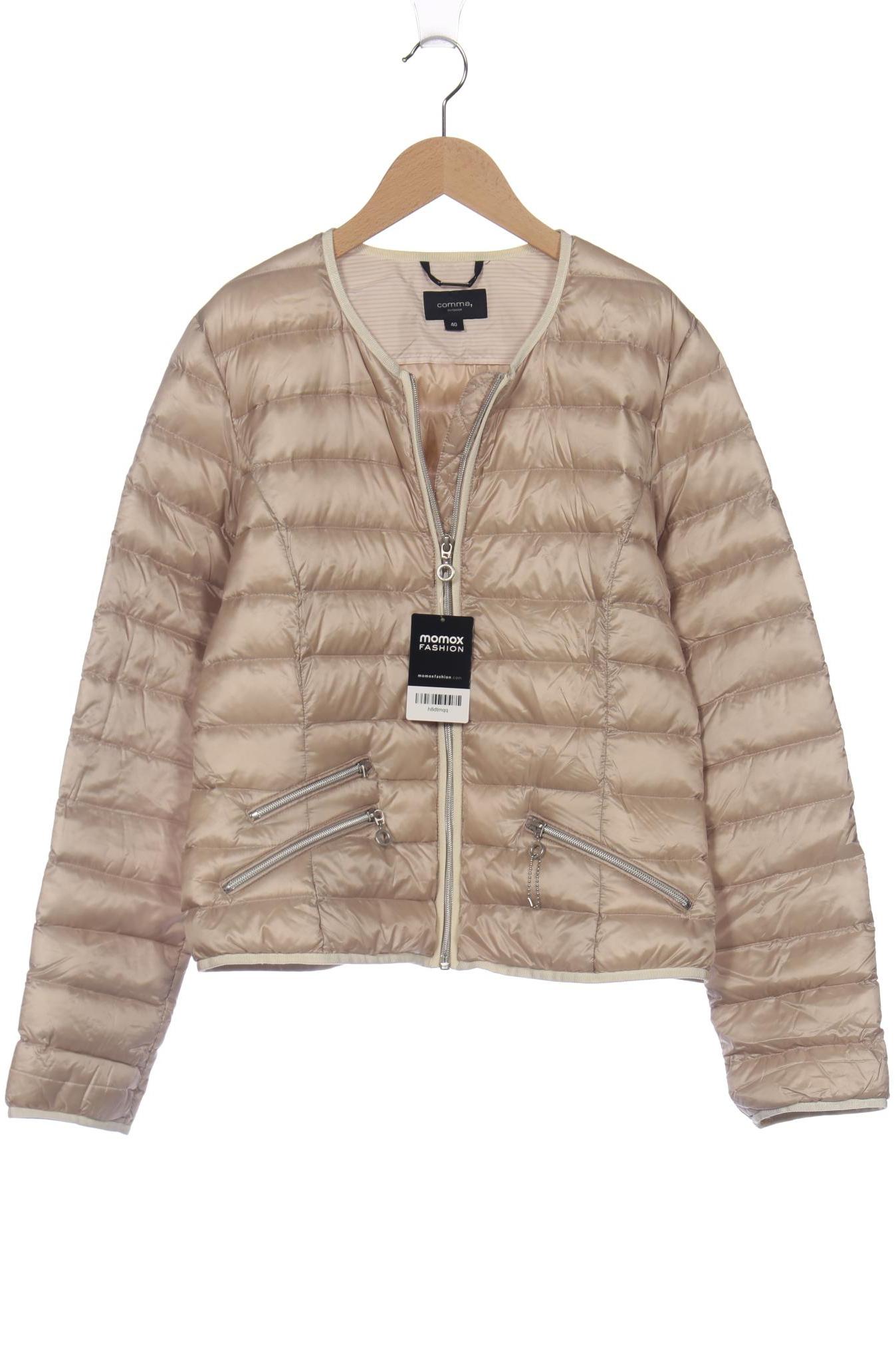 

Comma Damen Jacke, beige, Gr. 40