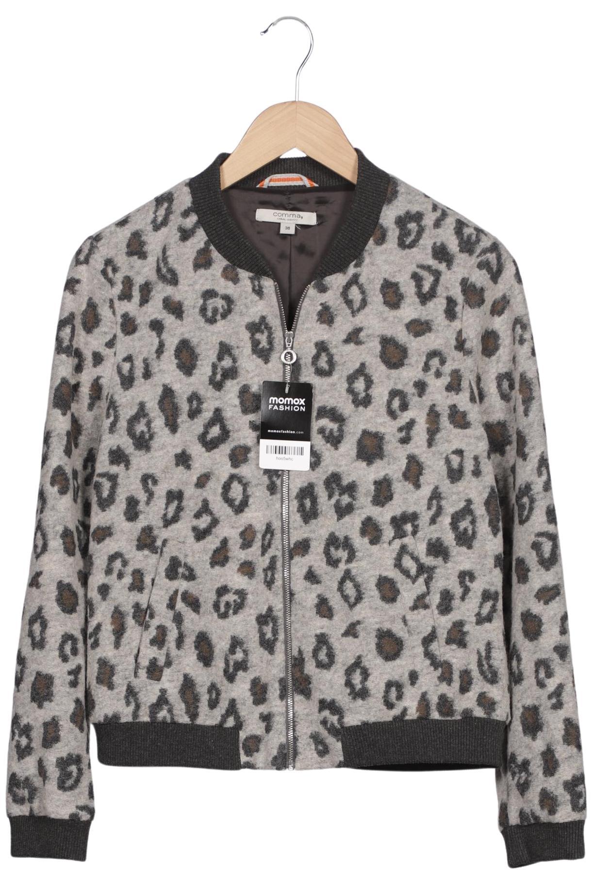 

Comma Damen Jacke, grau, Gr. 38