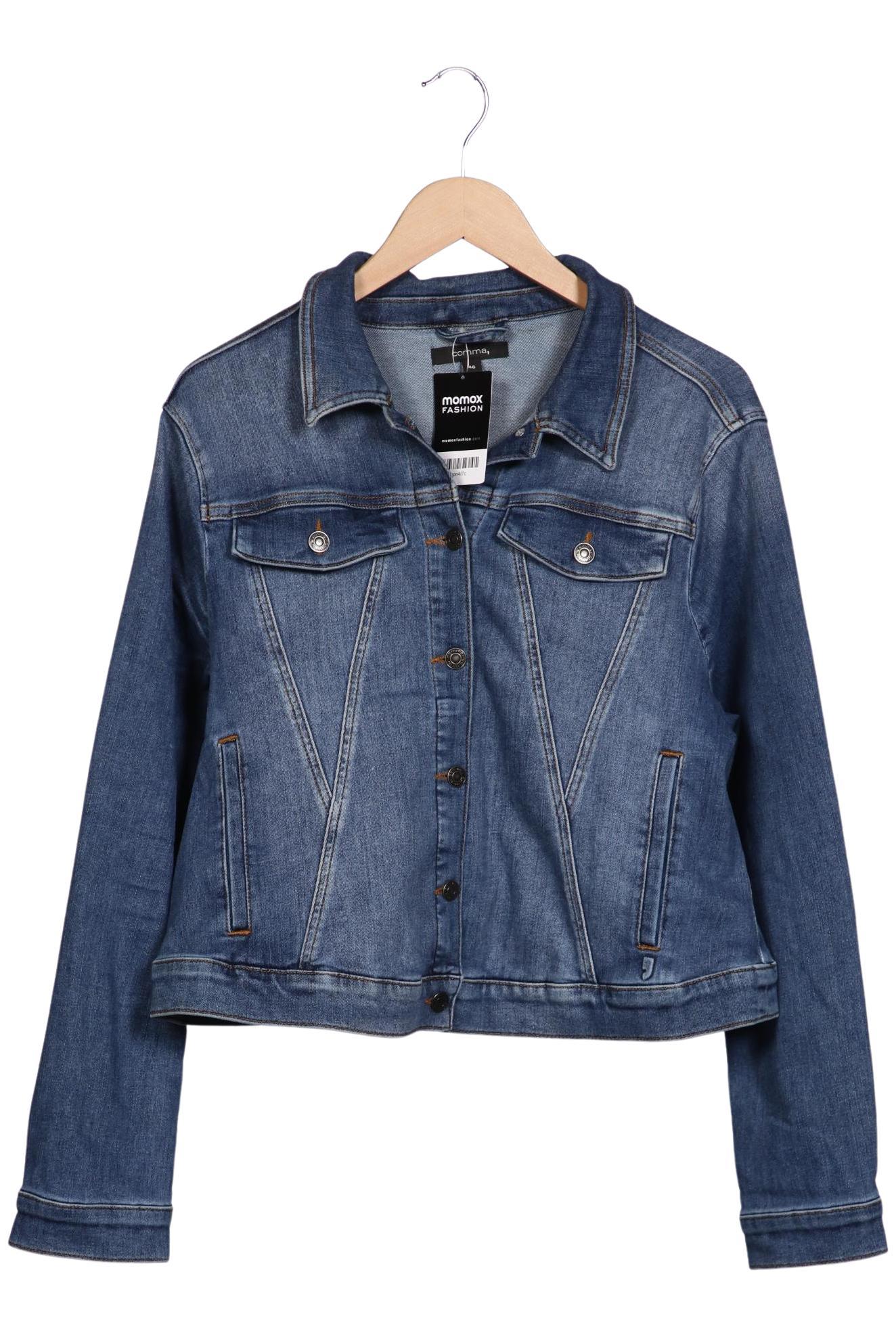

Comma Damen Jacke, blau, Gr. 46