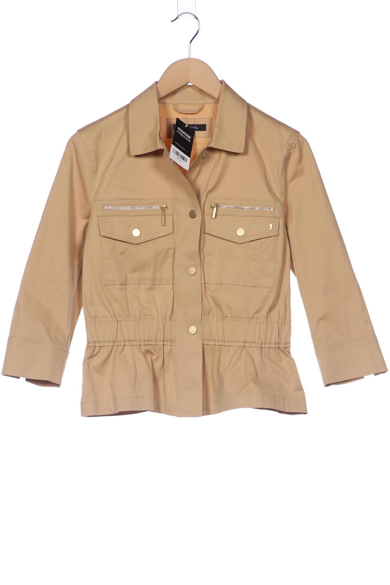 

Comma Damen Jacke, beige, Gr. 36